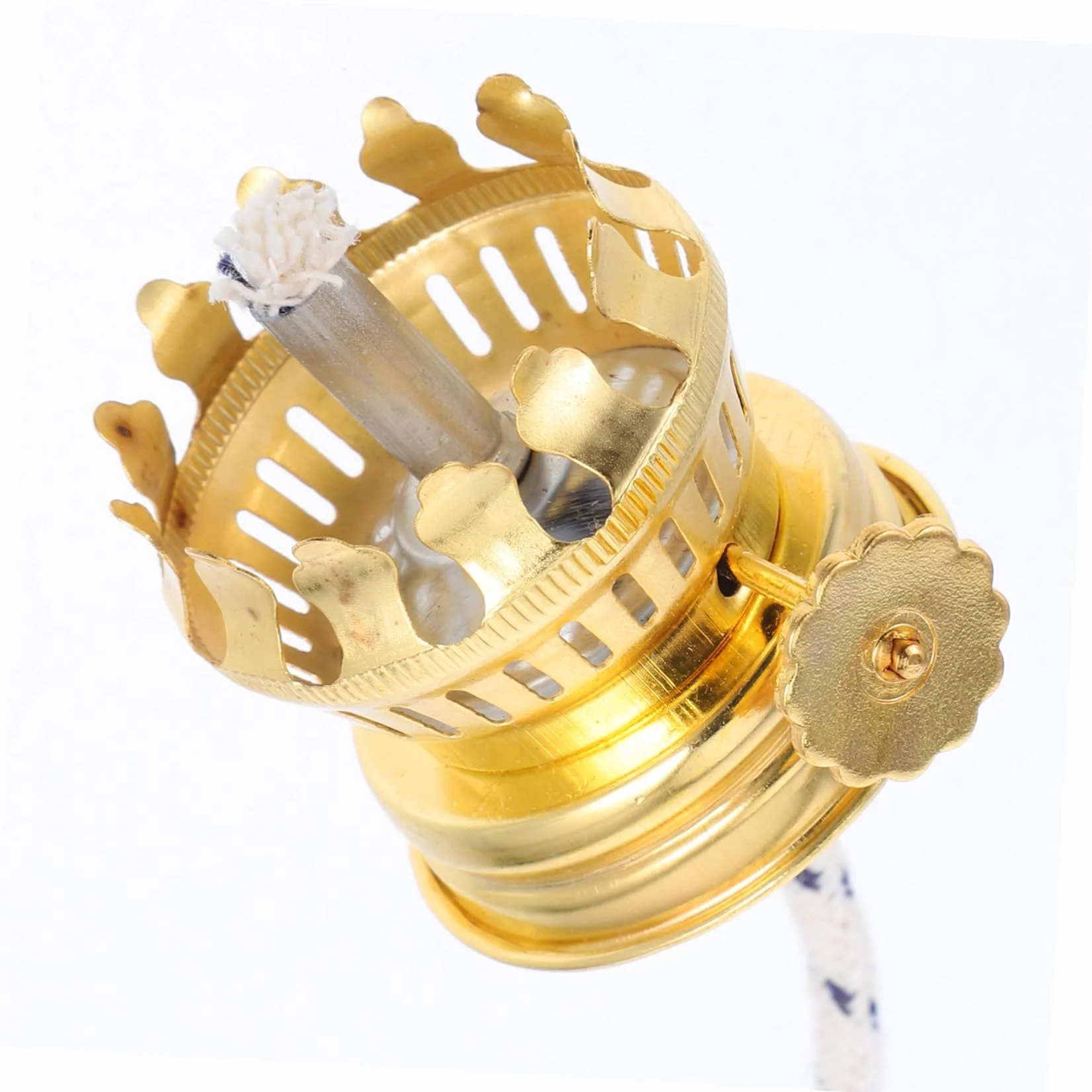 Ciieeo 2 Szt Retro Lampa Naftowa Akcesoria Do Naprawy Lamp Gazowych Części Zamienne Do Lamp Naftowych Knot Do Samochodowej Knot Do Lutowania Knot Do Kuchenki Naftowej