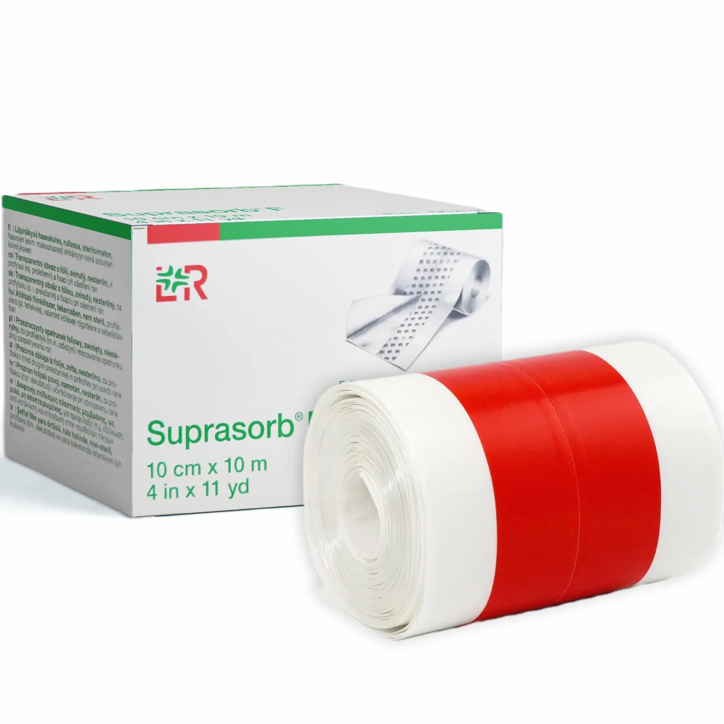 PIPROX Suprasorb F Roll niesterylna 10 cm x 10 m