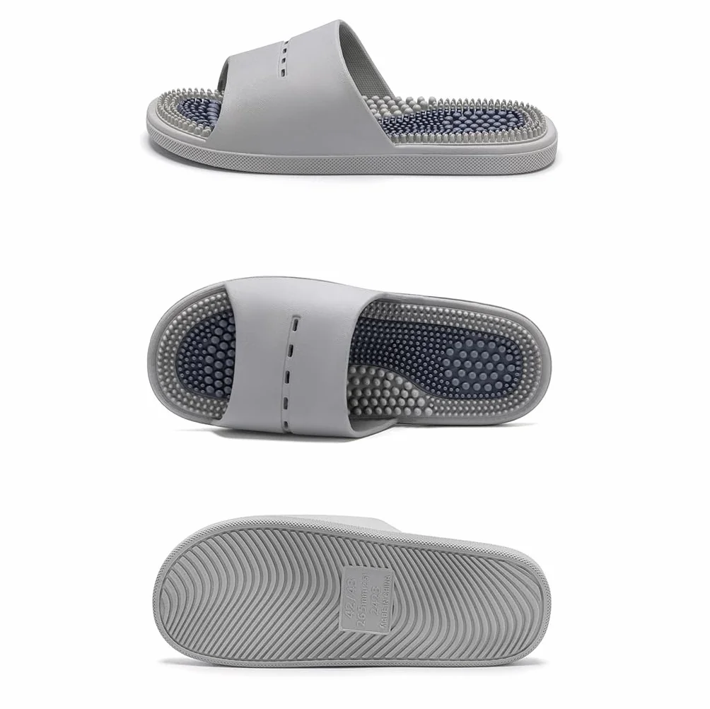 Akupresurowy Reflexologia Masaż Kapcie Sandały dla mężczyzn Kobiety Relief Plantar Zapalenie Fascii Sandały, zwiększenie krążenia Poprawia terapię masażu(Size:EU 38/39,Color:Green)