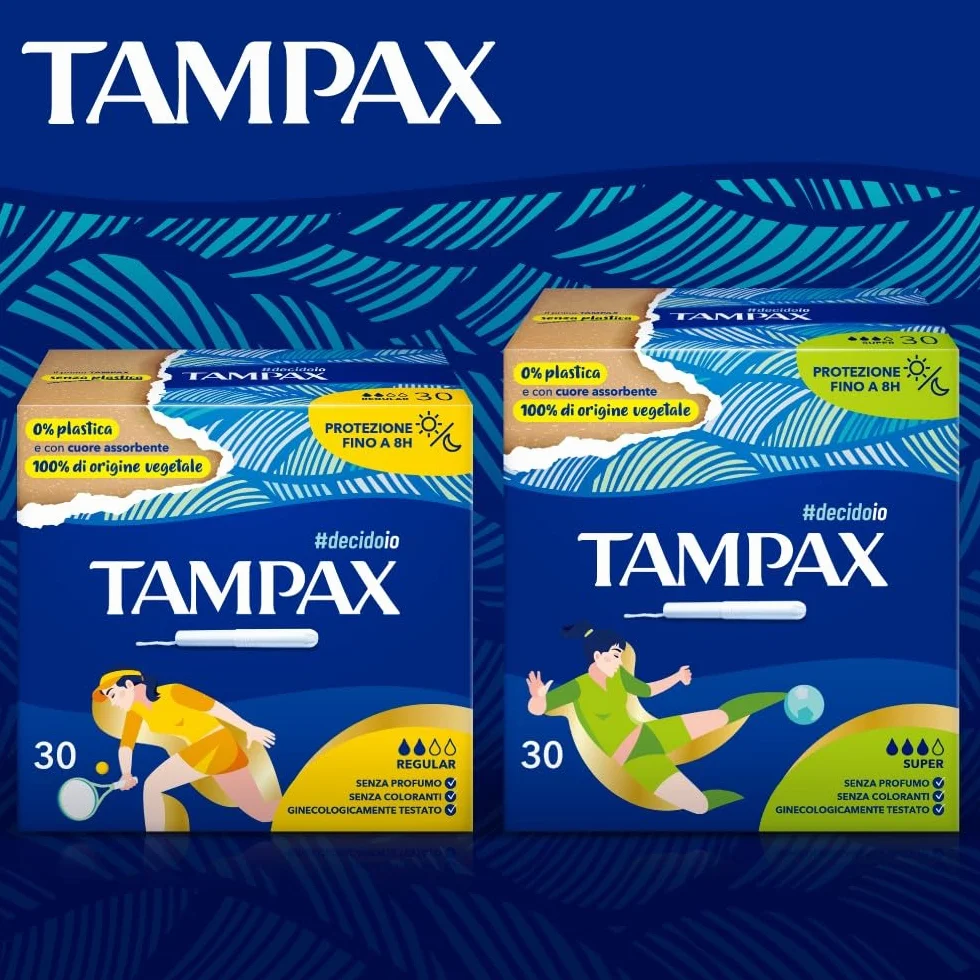 Tampax Super tampony - 30 sztuk