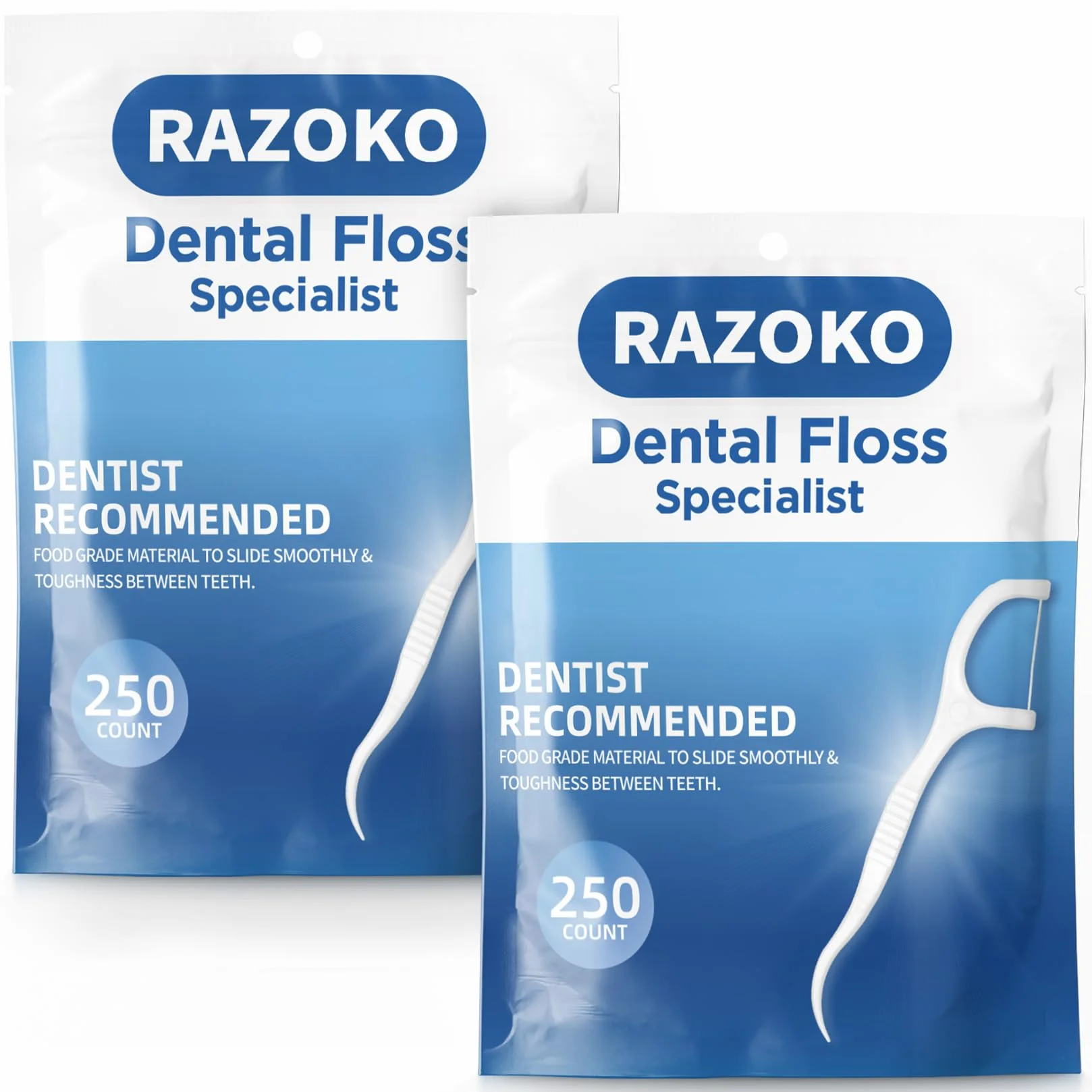 Razoko Specialist Wykałaczki Dentystyczne, 500 szt.