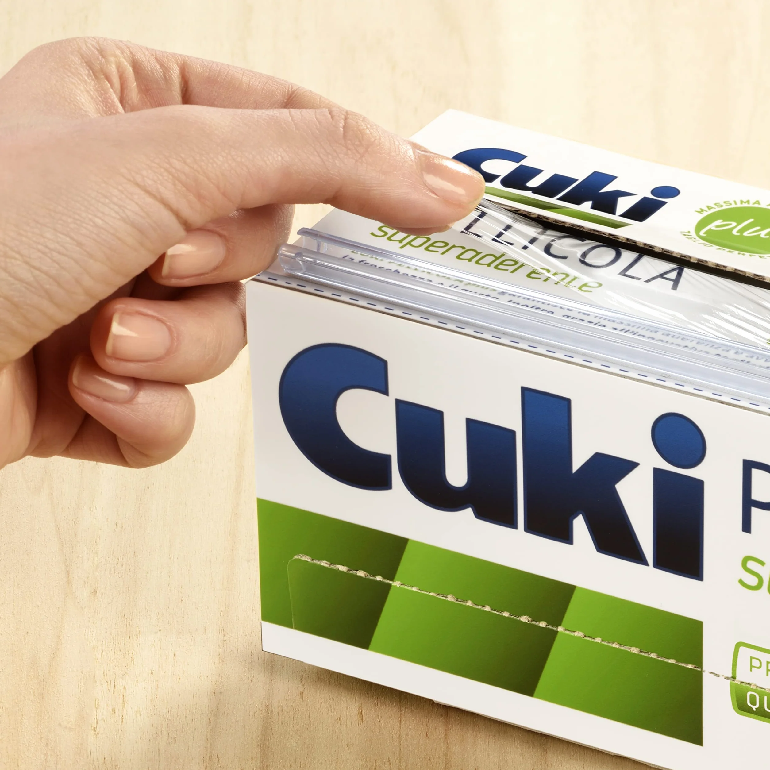 Cuki Folia Superadhezyjna - 300 Metrów - Przecinarka przesuwna - 1 opakowanie