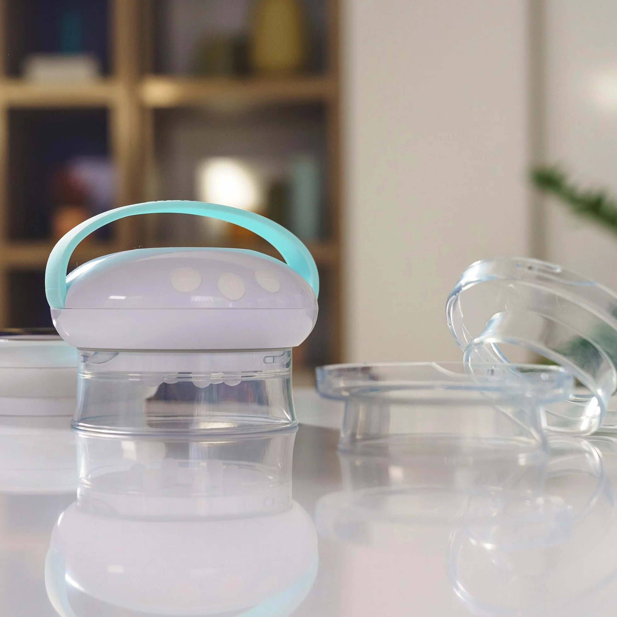 HoMedics CELL-600-EU Antycellulitowy masażer do napinania skóry, 3 szklanki, podgrzewanie na podczerwień, zimno, Biały