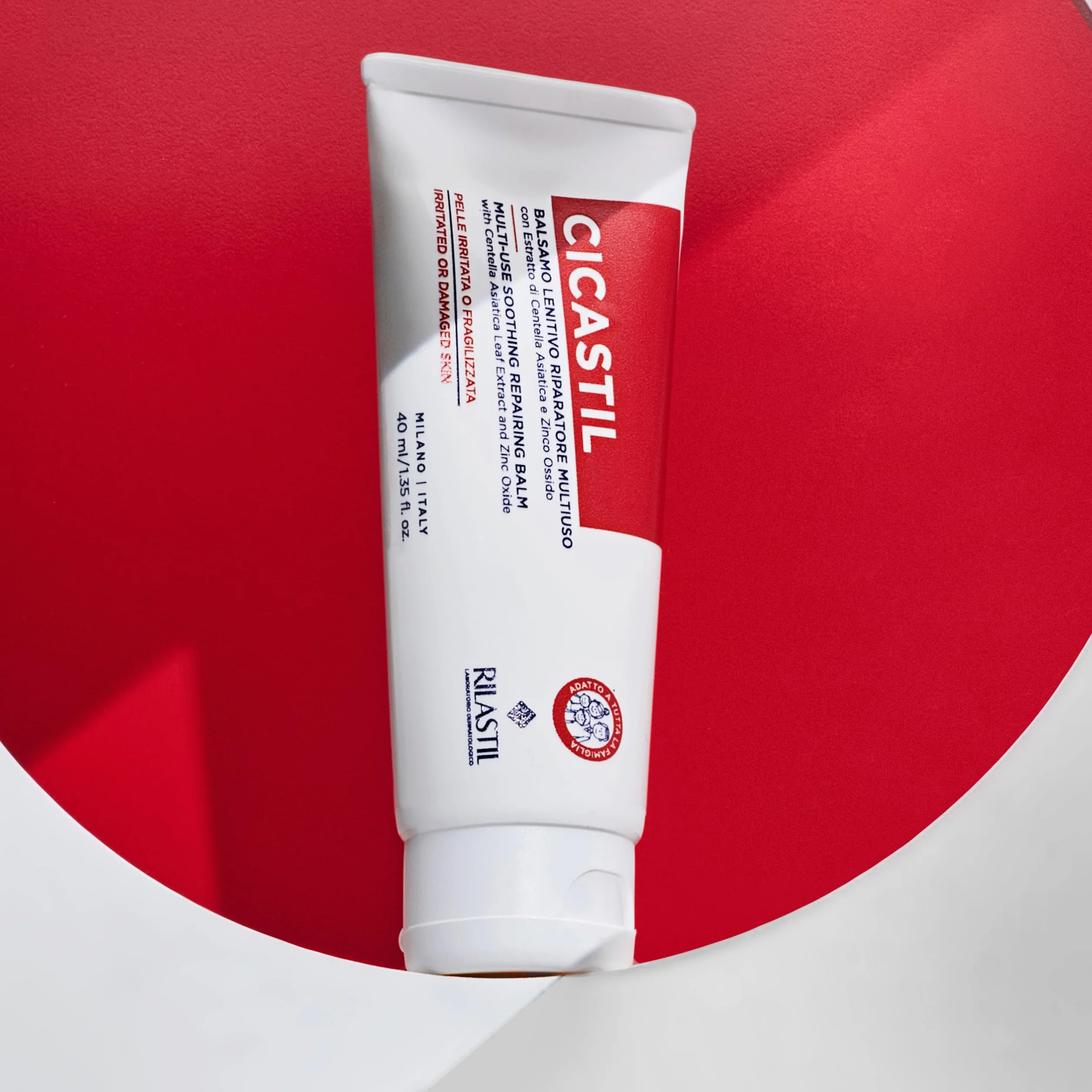 Rilastil Cicastil Balsam Lenitivo Riparatore Multiuse, 40 ml