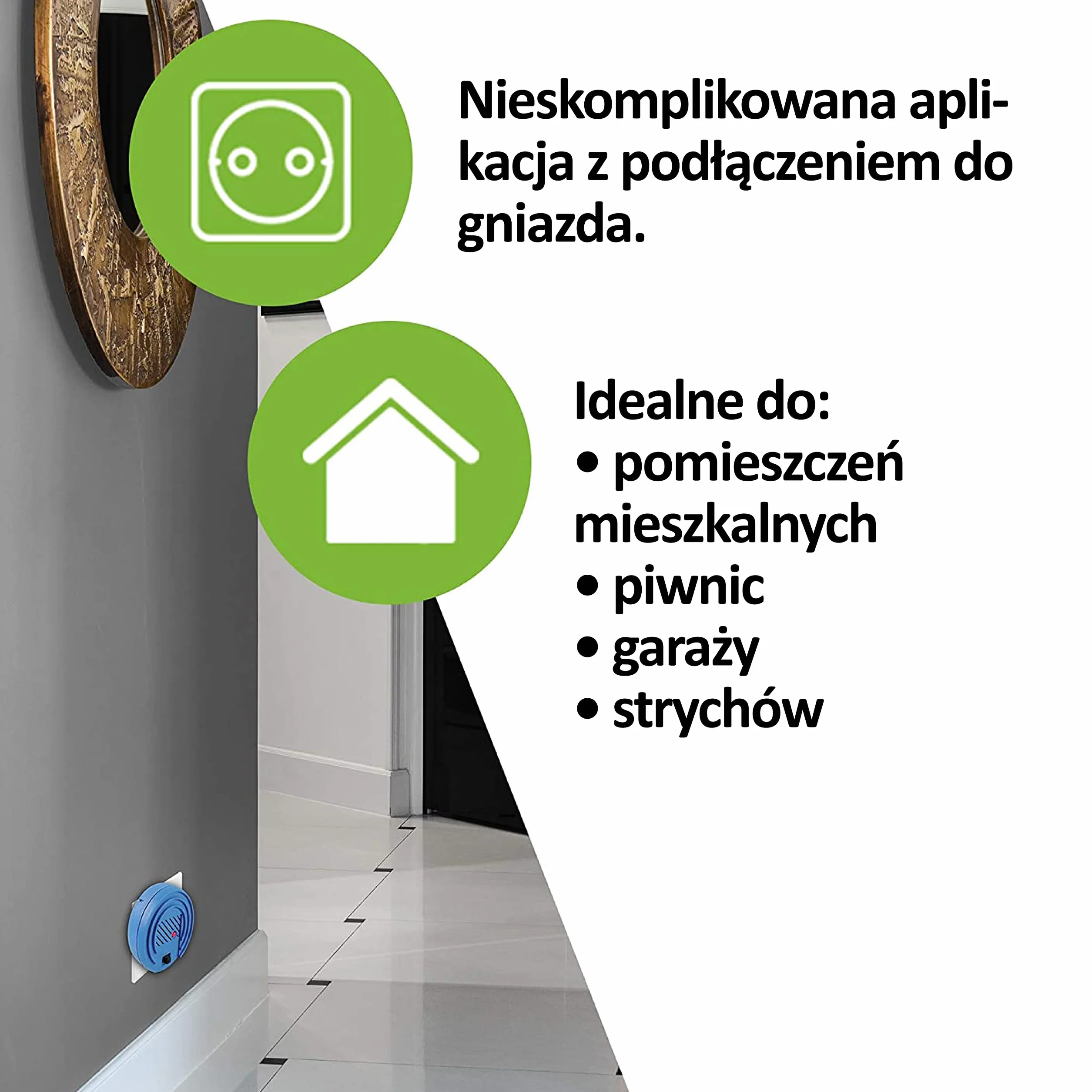 ISOTRONIC Odstraszacz myszy 3 w 1 230 V