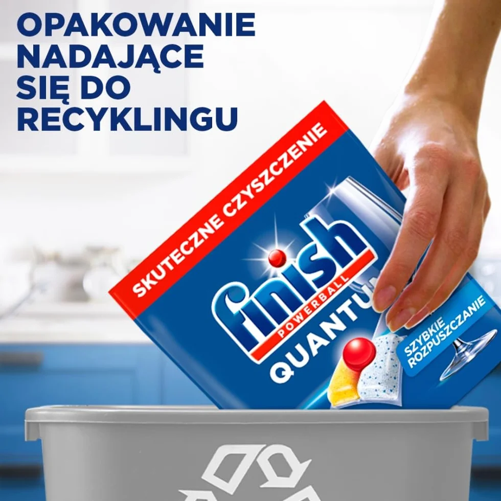 Kapsułki do zmywarki FINISH Quantum All in 1 Lemon 150szt