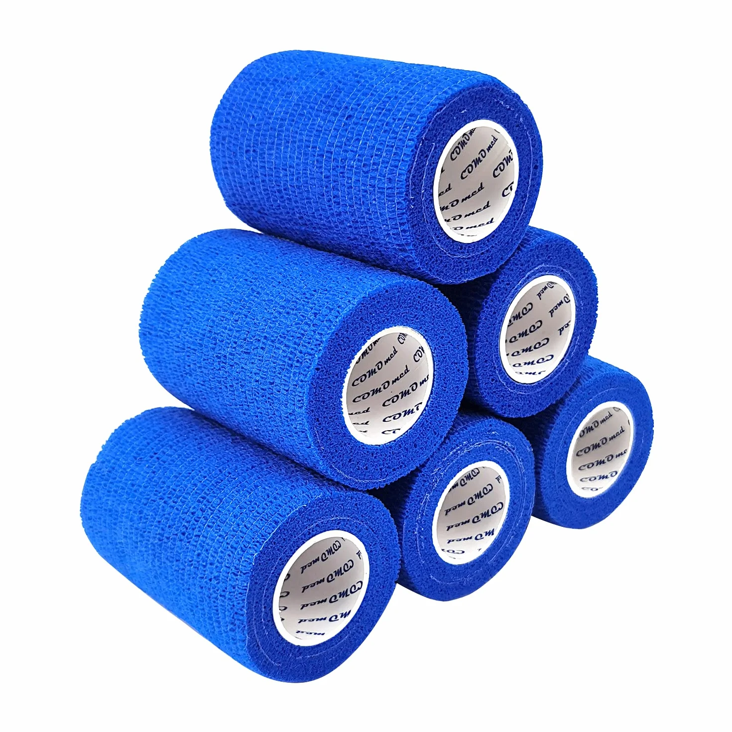 Klejnot bandaż 7,5 cm 3 sztuki samoprzylepny bandaż węglowy Athletic Tape alleray plaster plaster plaster wodoodporny elastyczny bandaż na plaster niebieski