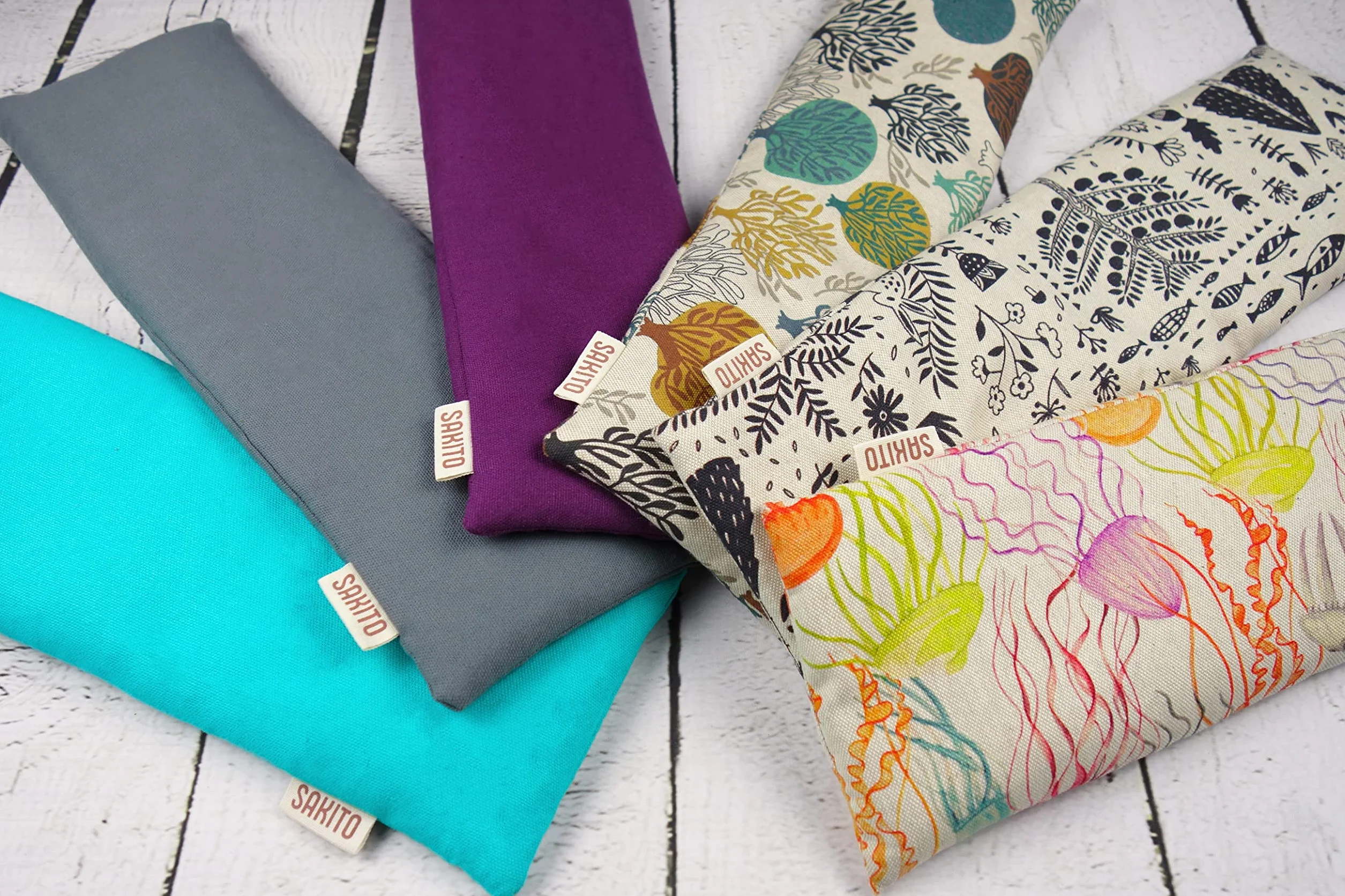 2 (szt.) poduszki z ziarnami do kuchenki mikrofalowej (42 x 12 cm) – poduszka rozgrzewająca do kuchenki mikrofalowej – poduszka z ziarnami – duża poduszka rozgrzewająca – nadaje się do kuchenki