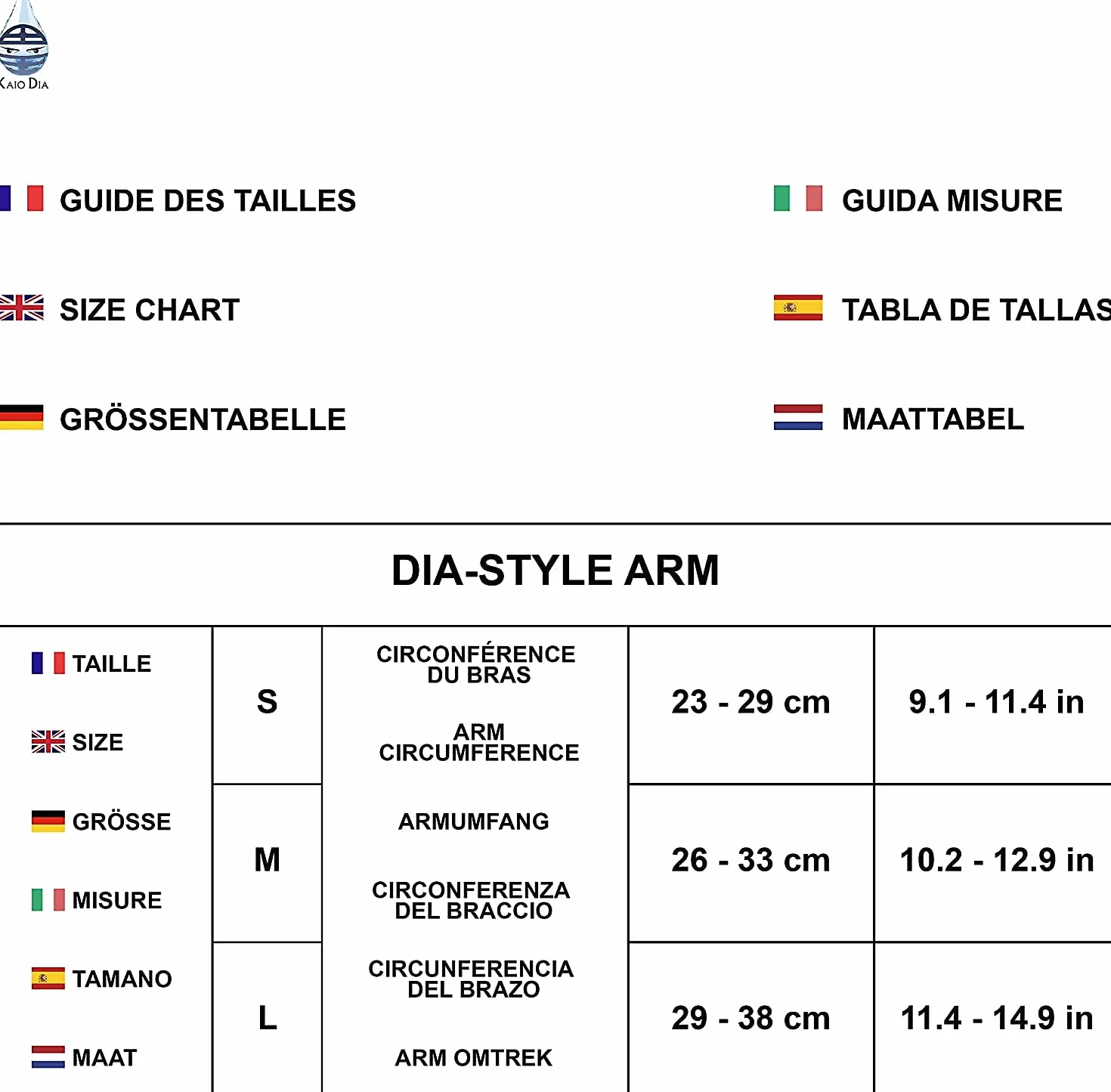 Dia-Style Opaska na Czujnik Freestyle Elastyczna do Sensora Glukozy CGM FSL L (29-38 cm)