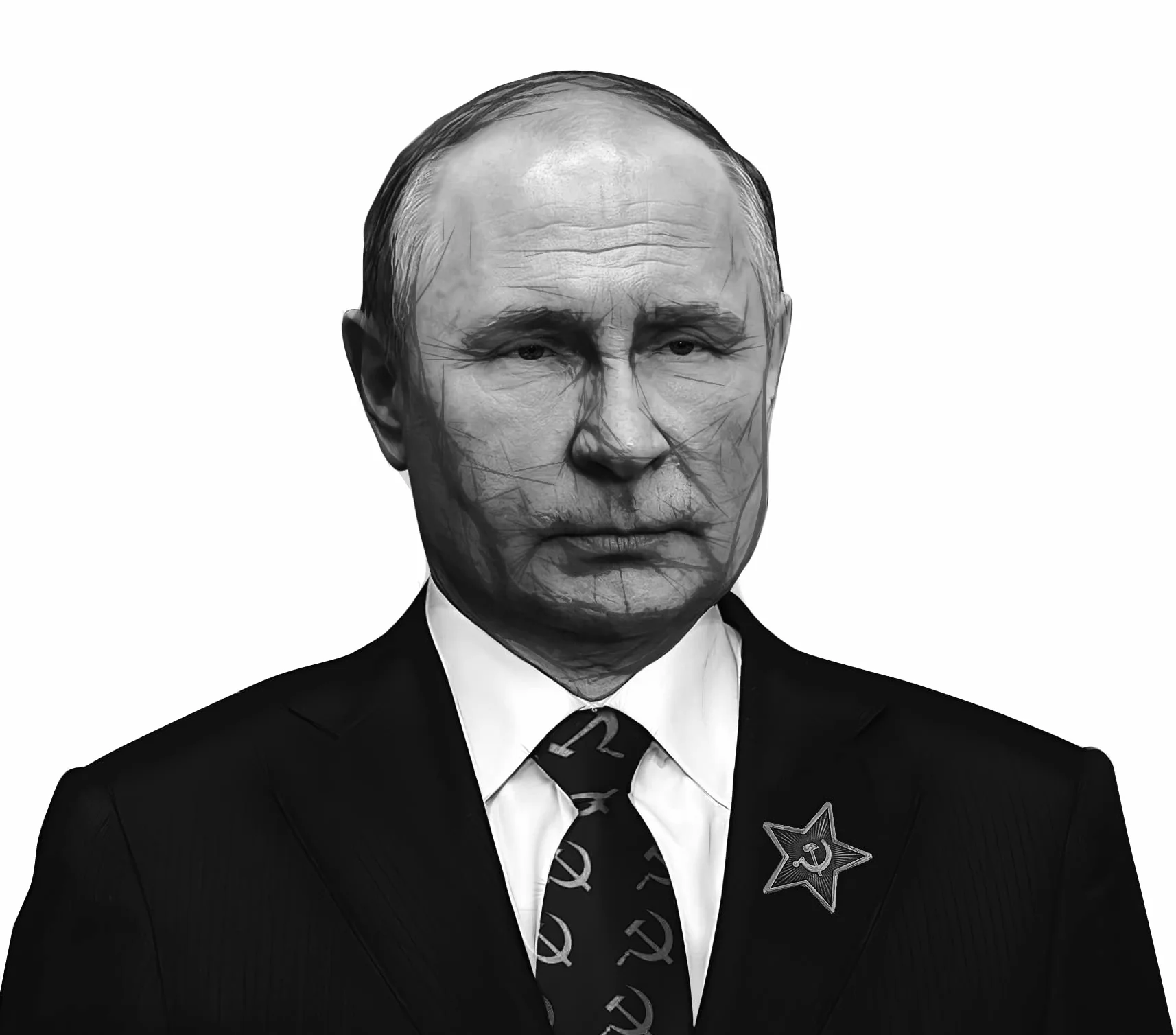 Papier Toaletowy z Putinem, Podetrzyj się z Klasą, rolka 30m, perforowana, 3 warstowego ekologicznego papieru toaletowego z podobizną Putina