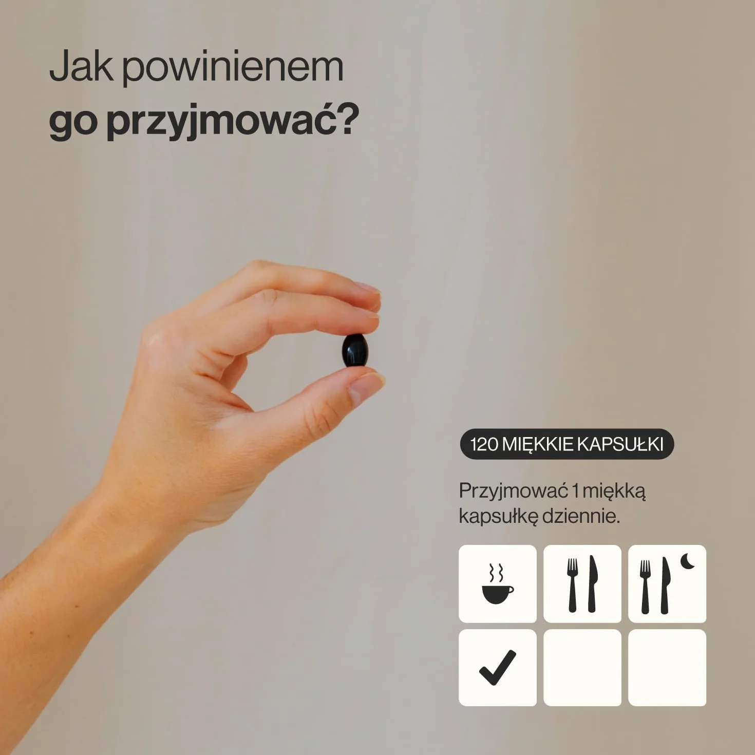 Astaksantyna 8 mg z Haematococcus pluvialis Omega-3 120 kapsułek Zenement