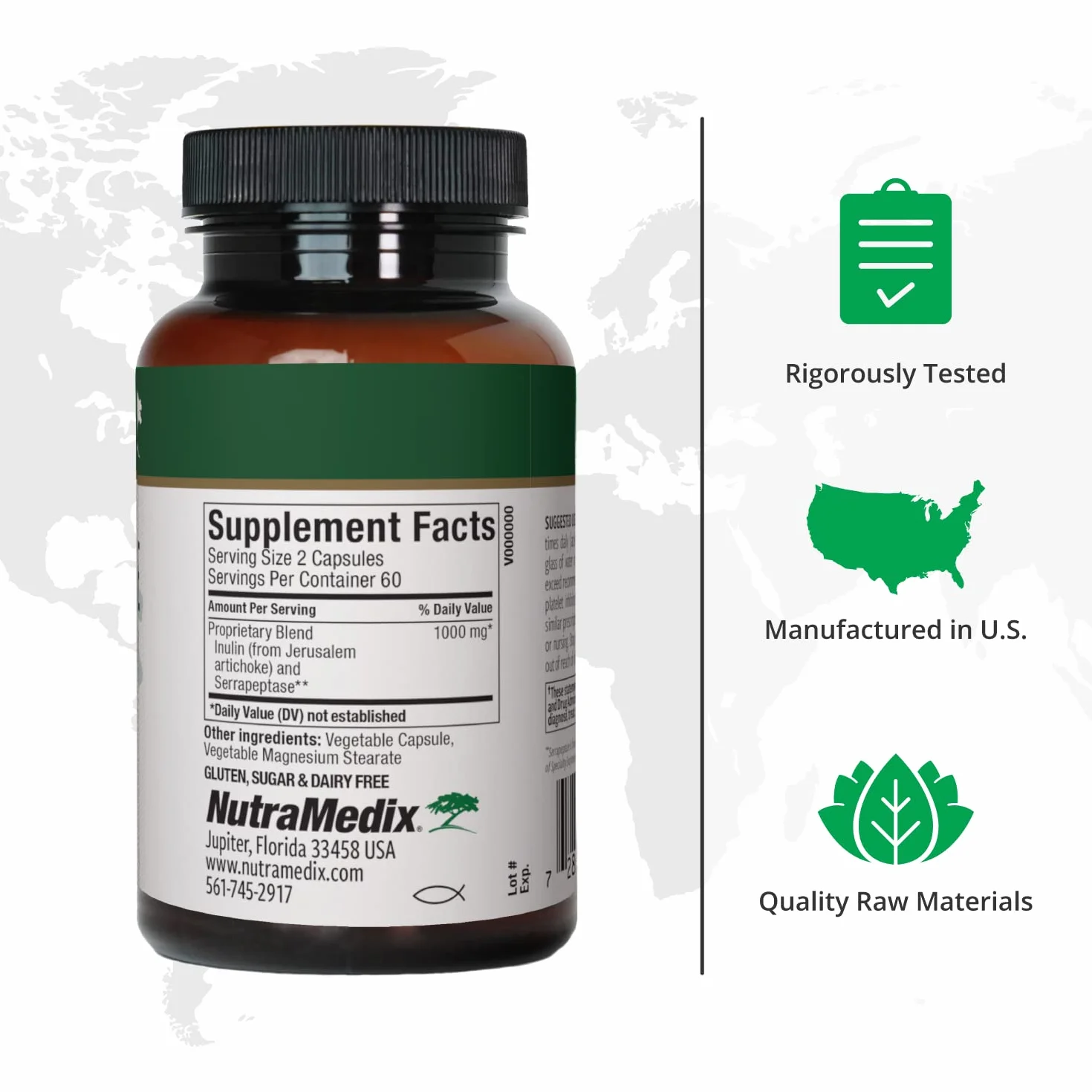 NutraMedix Serrapeptase NutraMedix 60szt