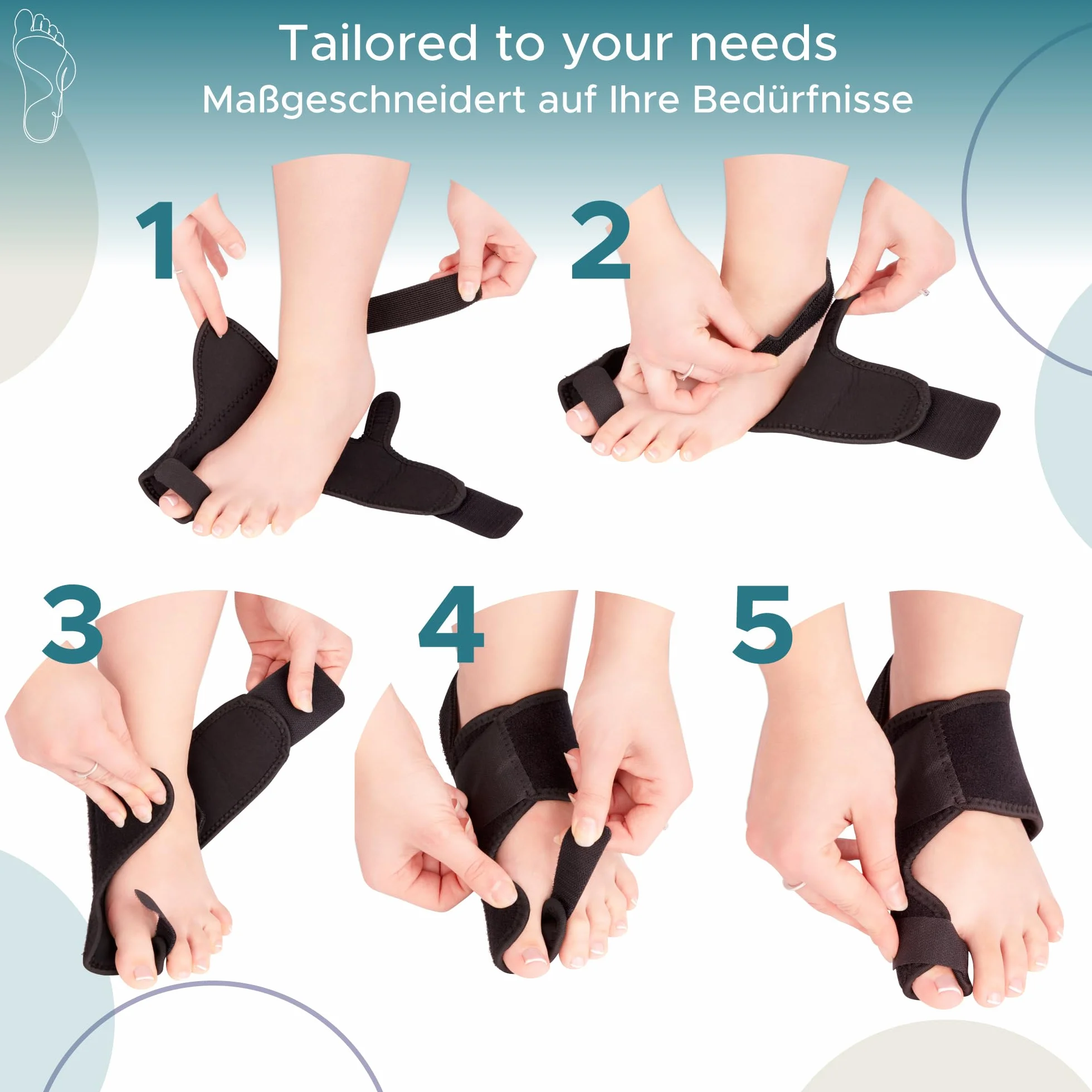 HALUTO Szyna na haluksy Hallux Valgus Correction Splint