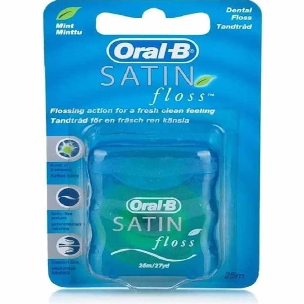 Oral B miętowa nić satynowa, 25 m