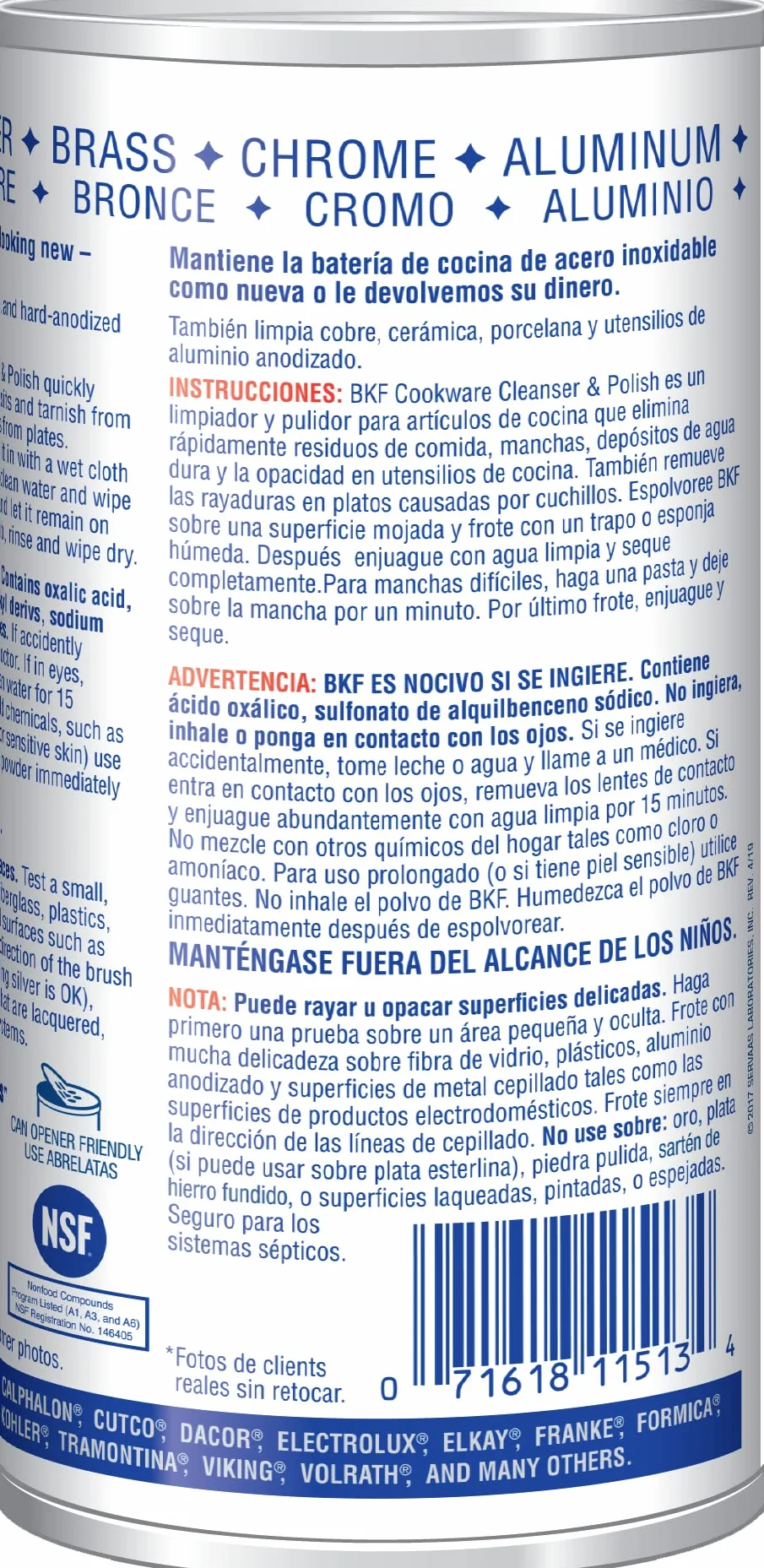 Bar Keepers Friend środek czyszczący 300 ml