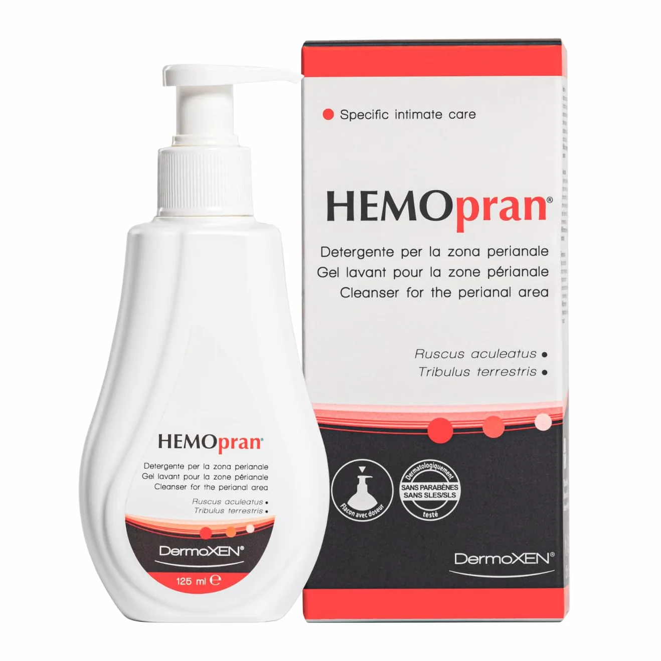 Dermoxen HEMOpran żel do mycia okolic odbytu 125 ml
