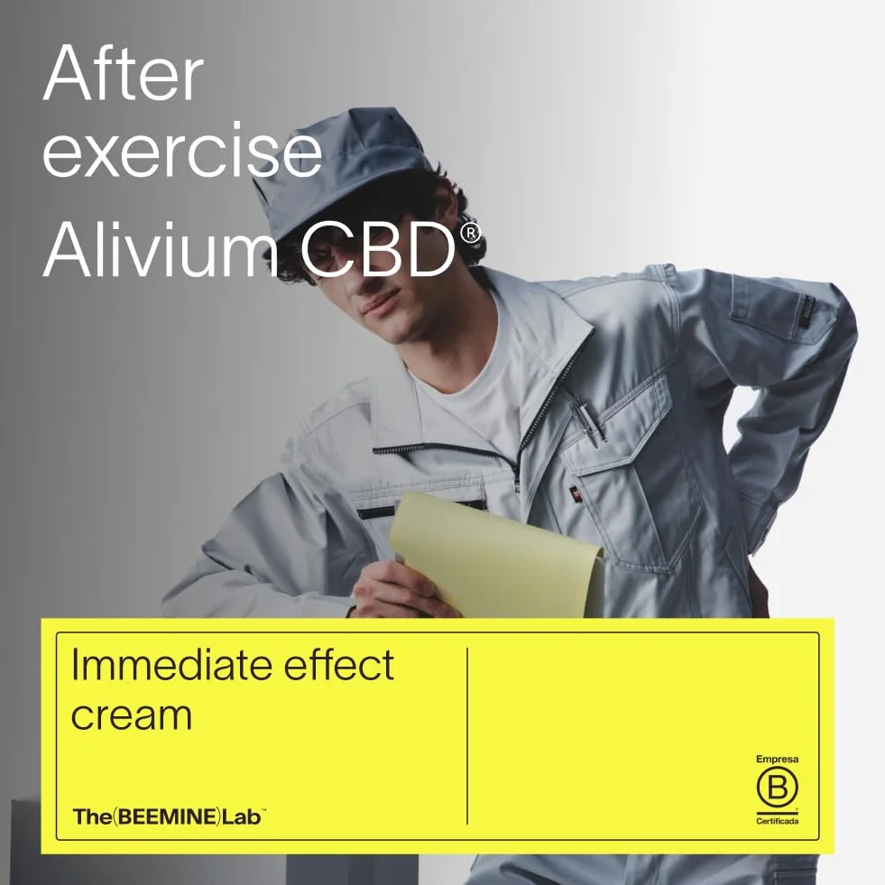 Alivium CBD Cold 75 ml Krem do masażu z CBD, arniką, miętą i miodem na mięśnie i stawy
