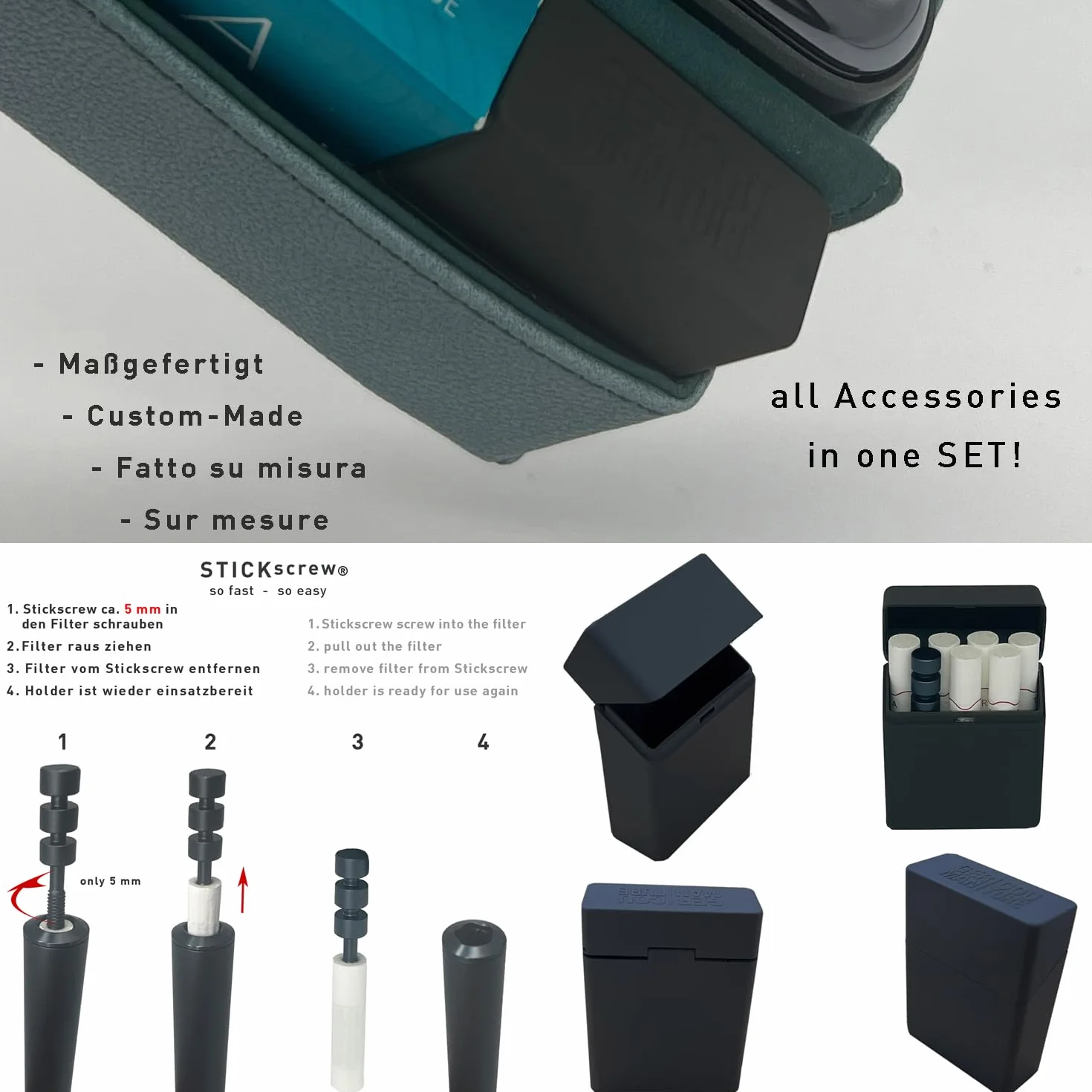 GC Zestaw upominkowy kompatybilny z IQOS ILUMA, TEREA lub LEVIA - etui Screw i mini kubek różowy