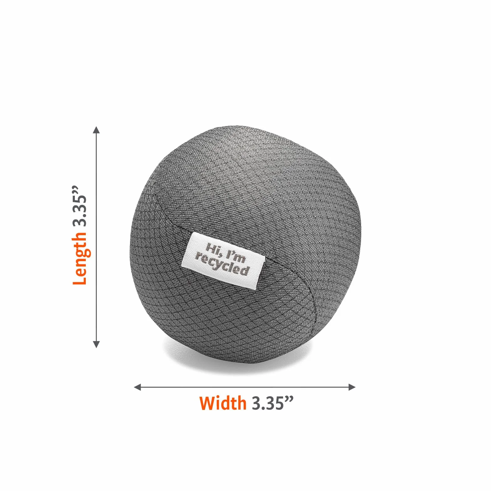 Full Circle Anti-Static Dryer Balls Grey, 3-Pack