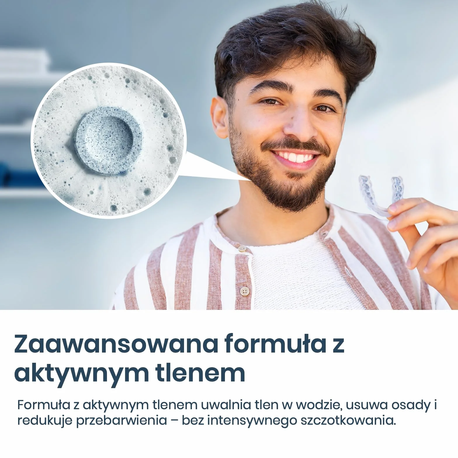 mfa Retainer tabletki czyszczące – retainer, protezy, ochrona jamy ustnej, aparaty ortodontyczne, środek czyszczący do korektora, idealne do ultradźwiękowego czyszczenia aparatów ortodontycznych (30