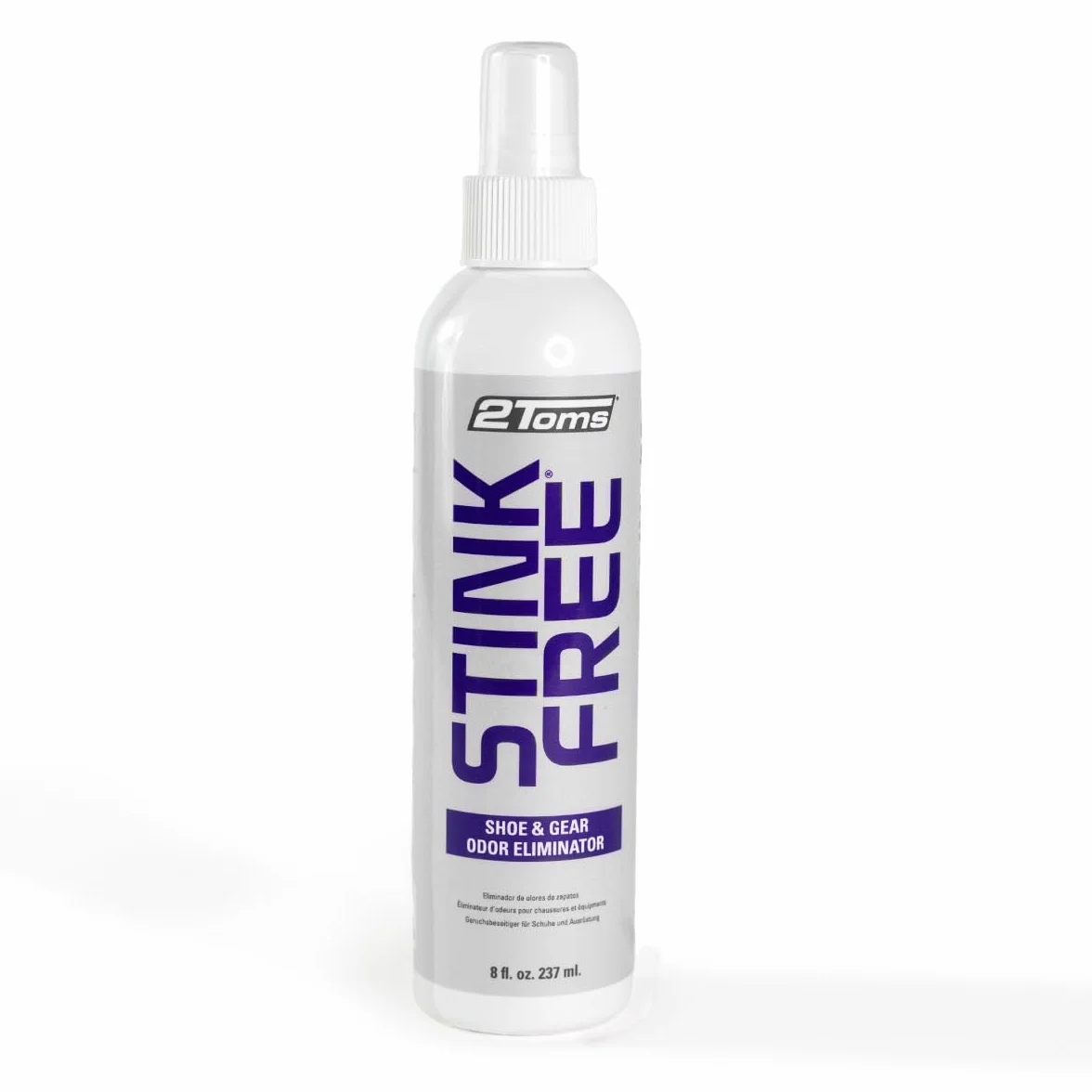 2Toms StinkFree Shoe Odor Eliminator Spray 236 ml