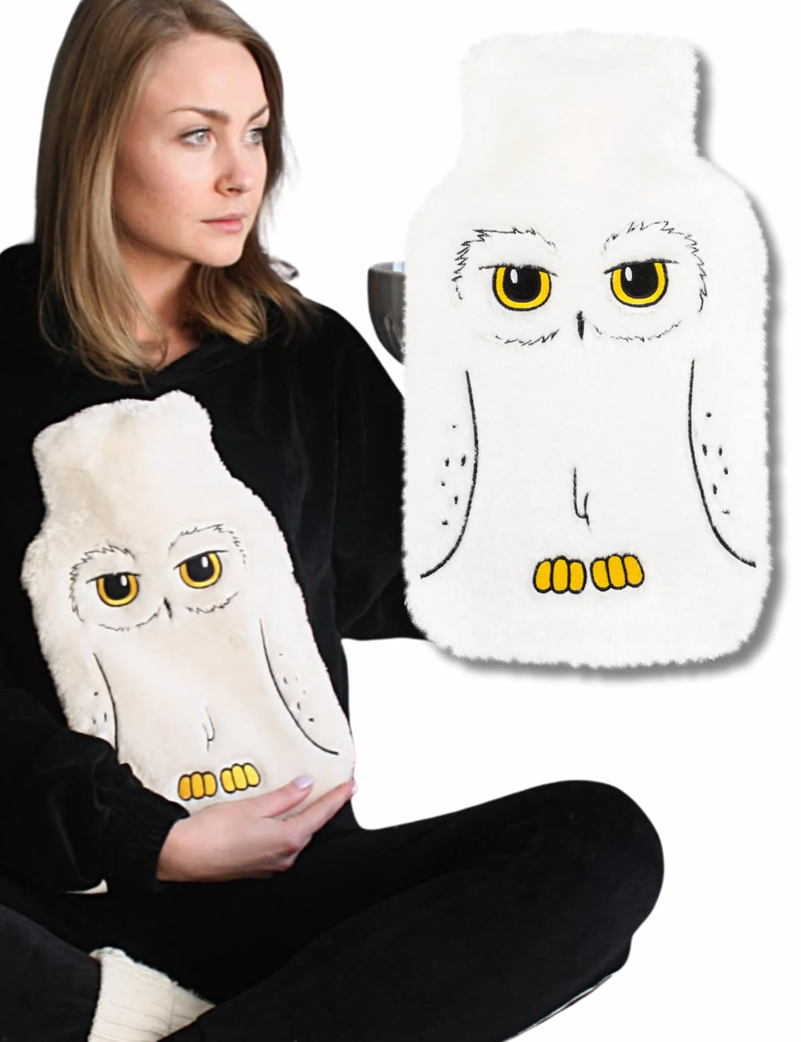 Wizarding World Harry Potter Termofor Pluszak Dla Dzieci Gumowy W Pokrowcu Pluszowe Hedwiga