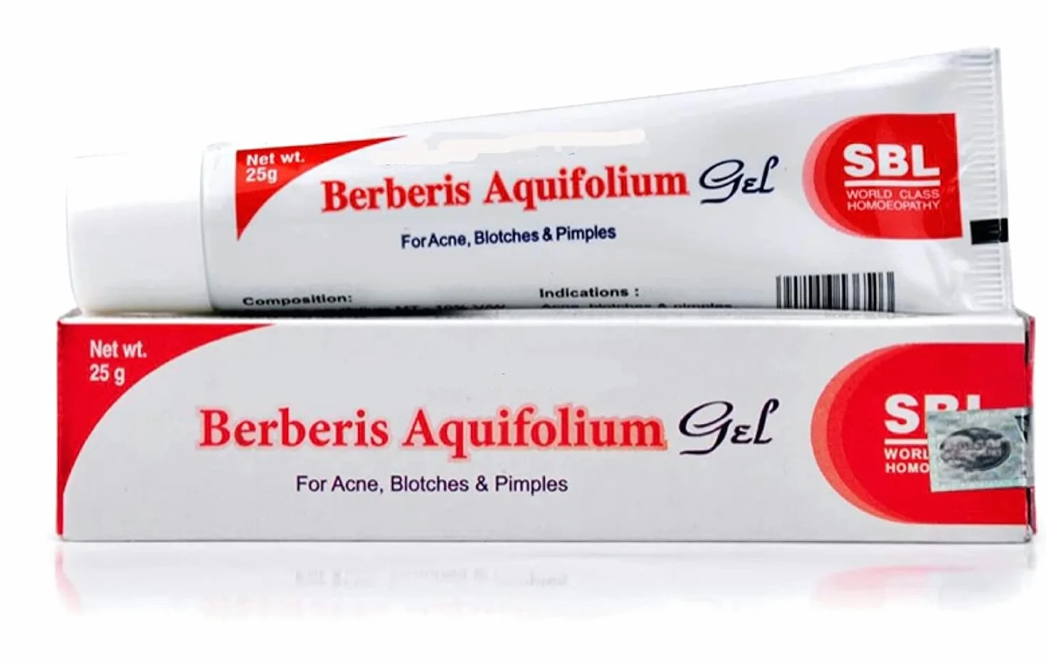 JESICA SBL Berberis Aquifolium żel 25 g opakowanie 4 szt.