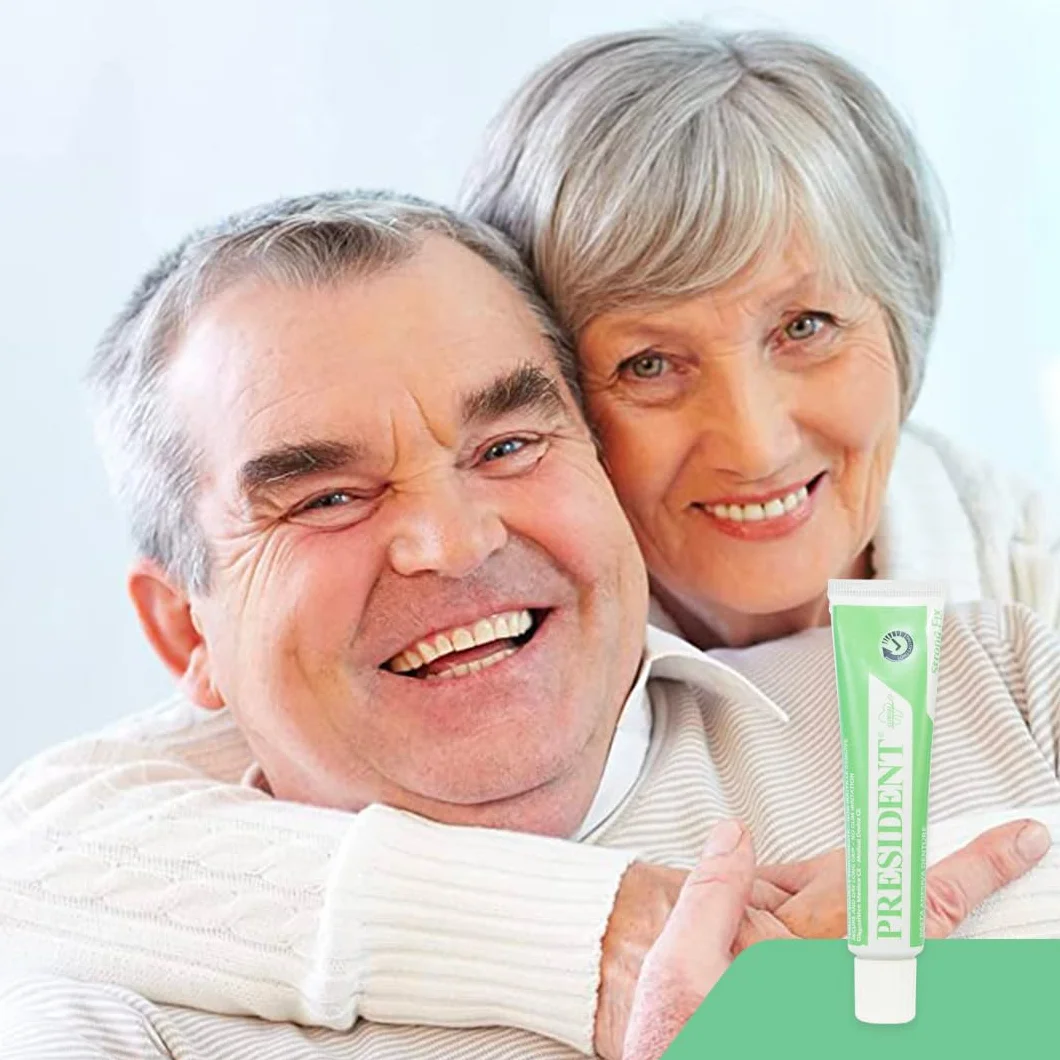 President Zestaw 3 Części Pasty Denture Mocne Mocowanie Protezy 3x40g