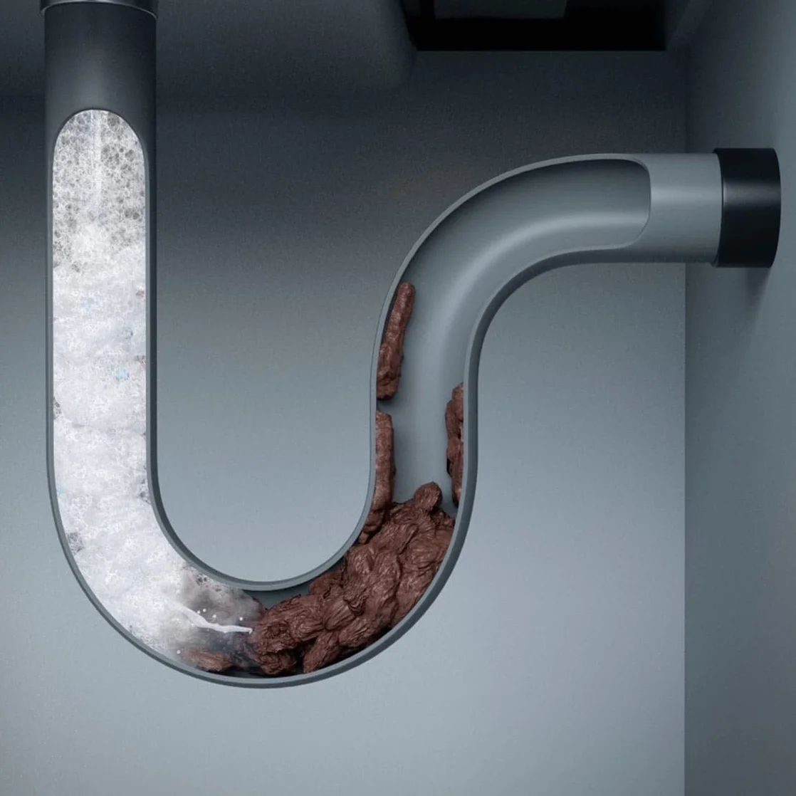 Pure100 Drain Free – mocna pianka czyszcząca – usuwa wszelkie zatkane i osady w rurach – środek do czyszczenia odpływów – usuwa nieprzyjemne zapachy – bez substancji chemicznych – biodegradowalna