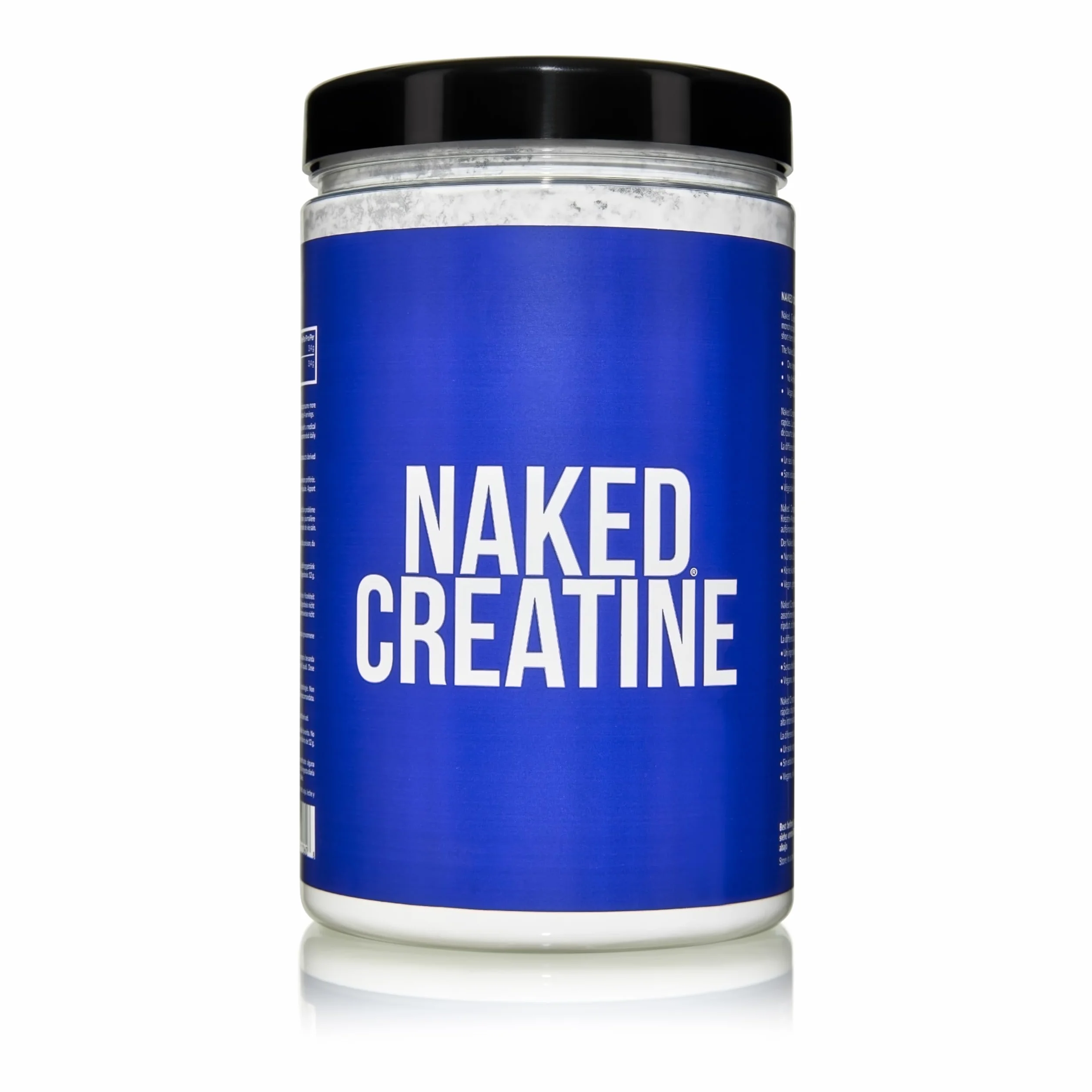 NAKED Czysty mikronizowany monohydrat kreatyny w proszku 500 g 147 porcji