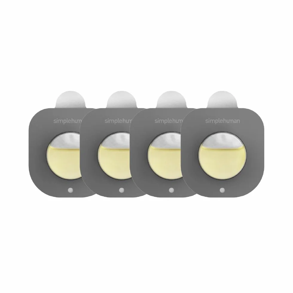 Simplehuman Odorsorb Wkłady do kapsułek 4 sztuki neutralizator zapachów naturalne składniki