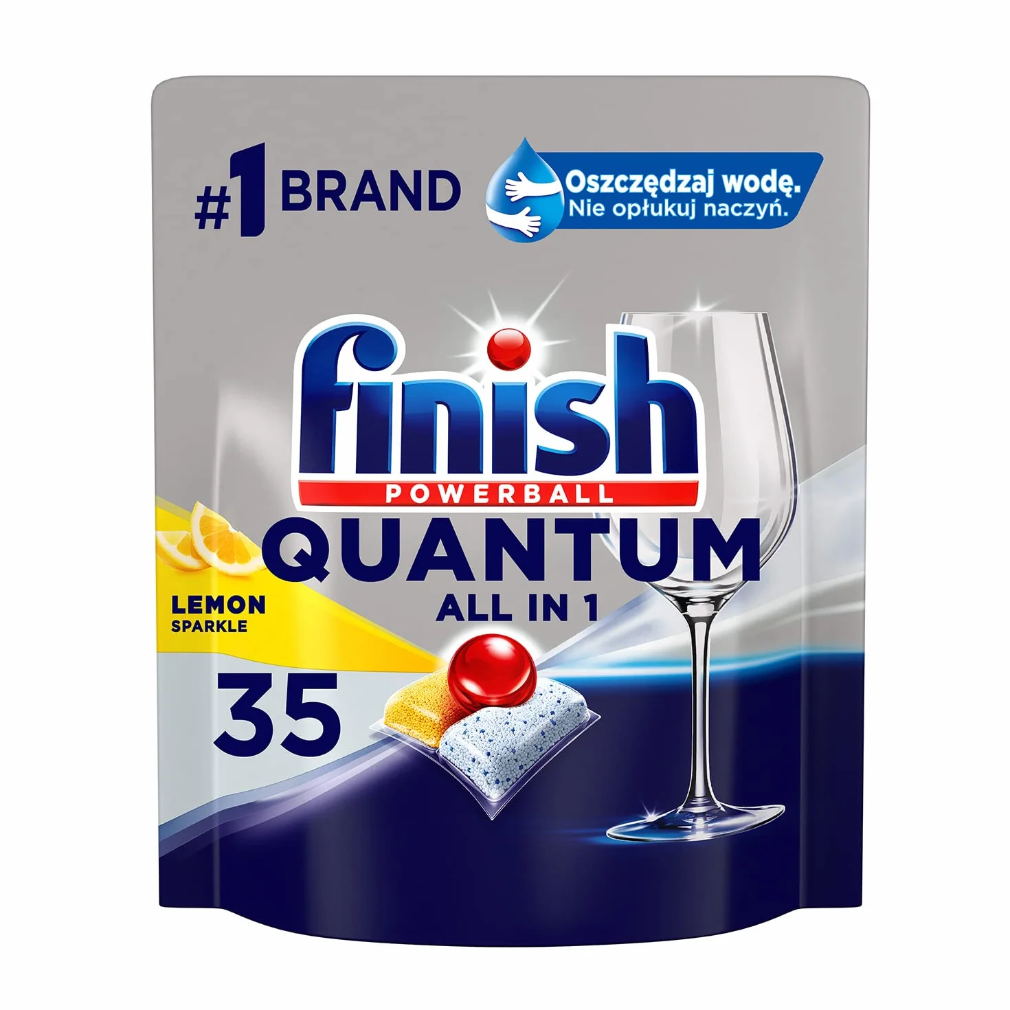 FINISH Kapsułki Quantum All-in-1 35 lemon