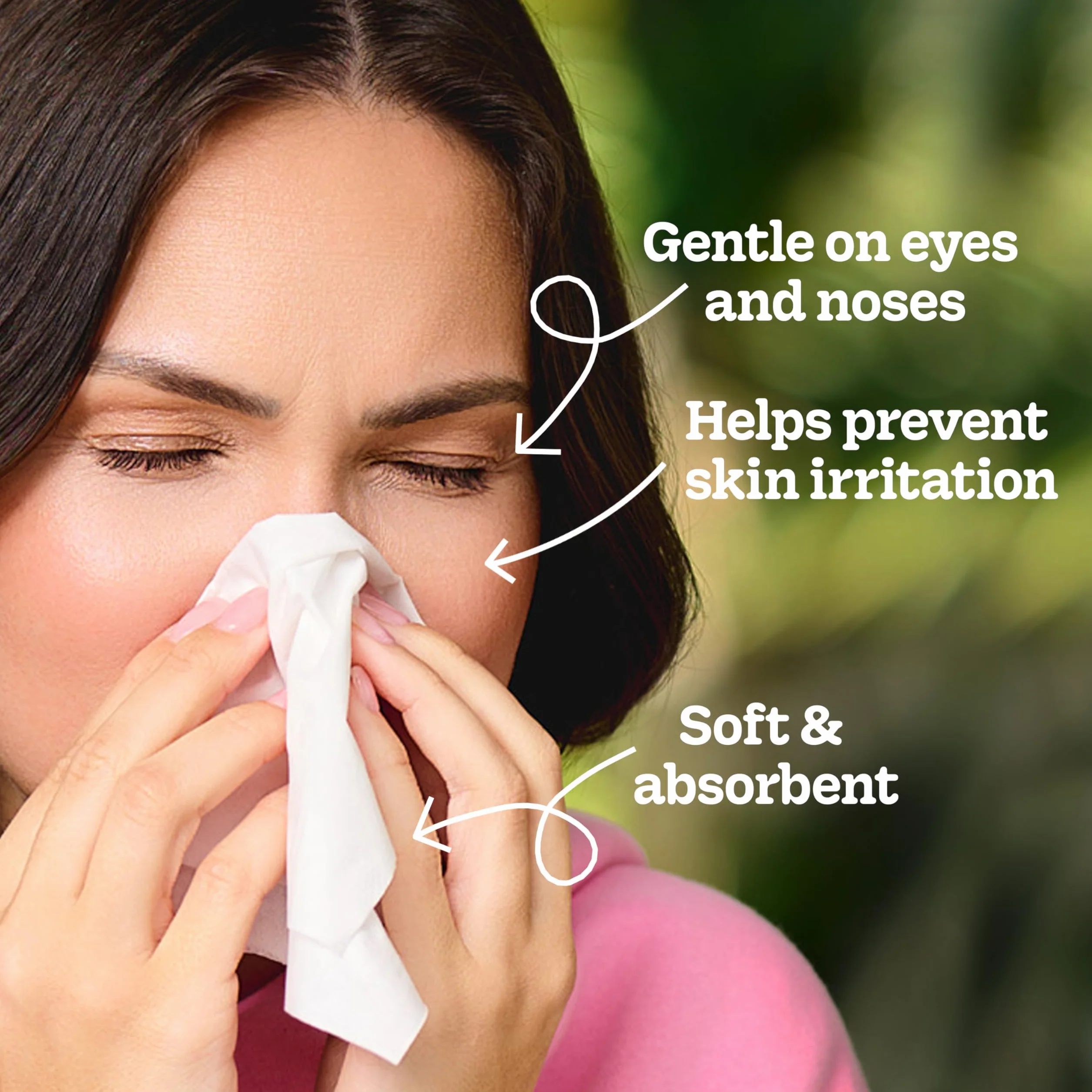 Kleenex Ultra Soft Facial Tissues, 4 Cube Boxes, 60 Tissues per Box, 3-Ply (240 Total Tissues)
