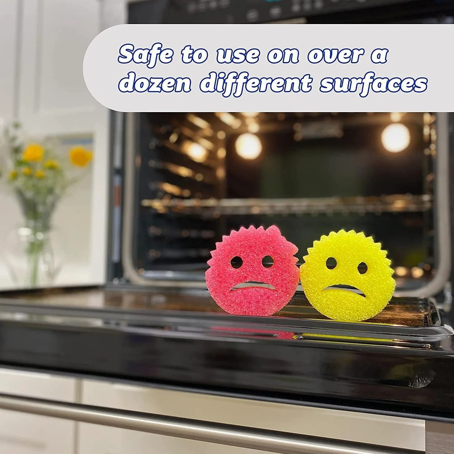 Scrub Daddy Scrub Mommy Gąbki do czyszczenia naczyń, opakowanie 2 szt
