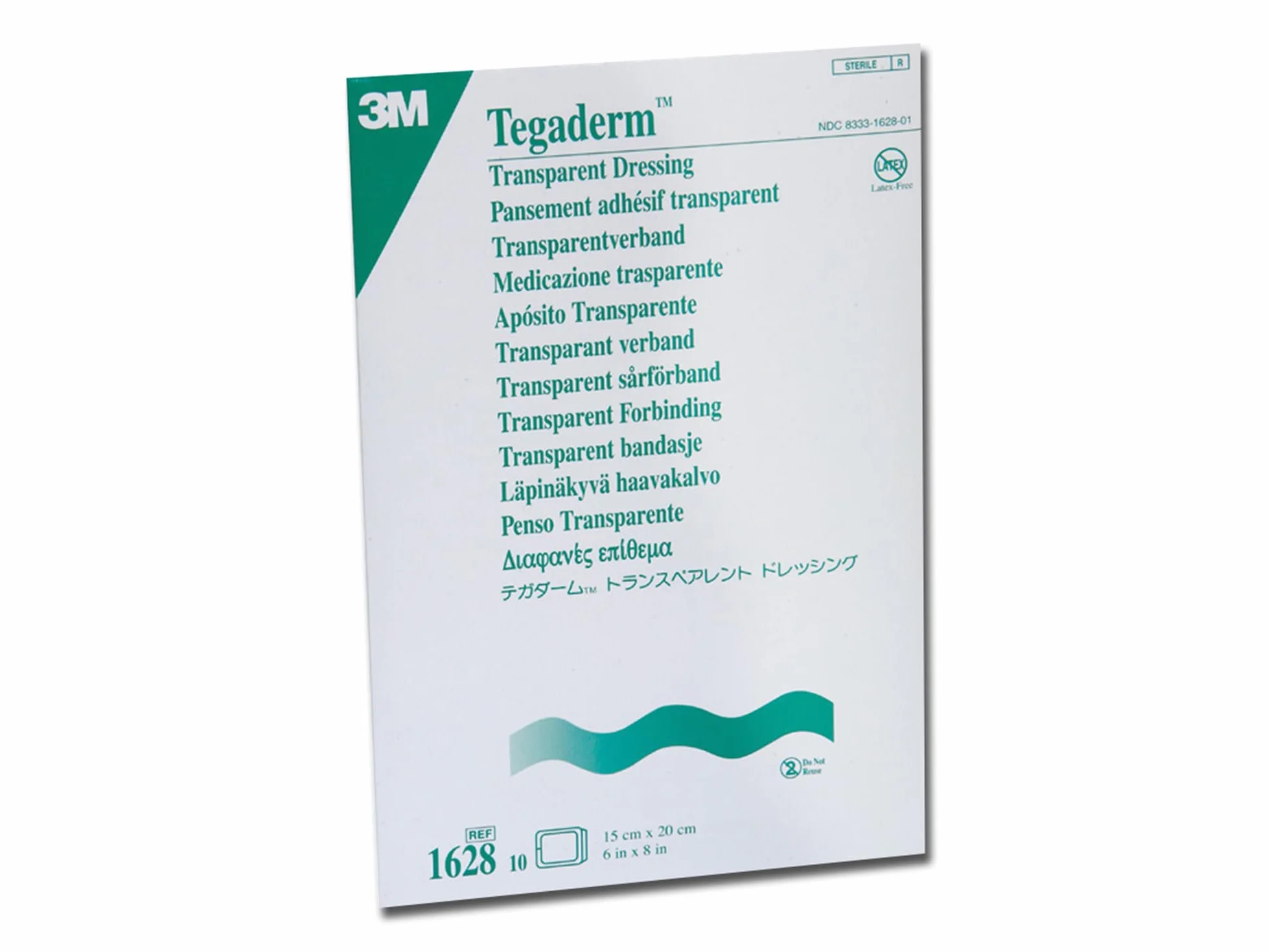 Tegaderm 1628 Opatrunek, 10 Sztuk