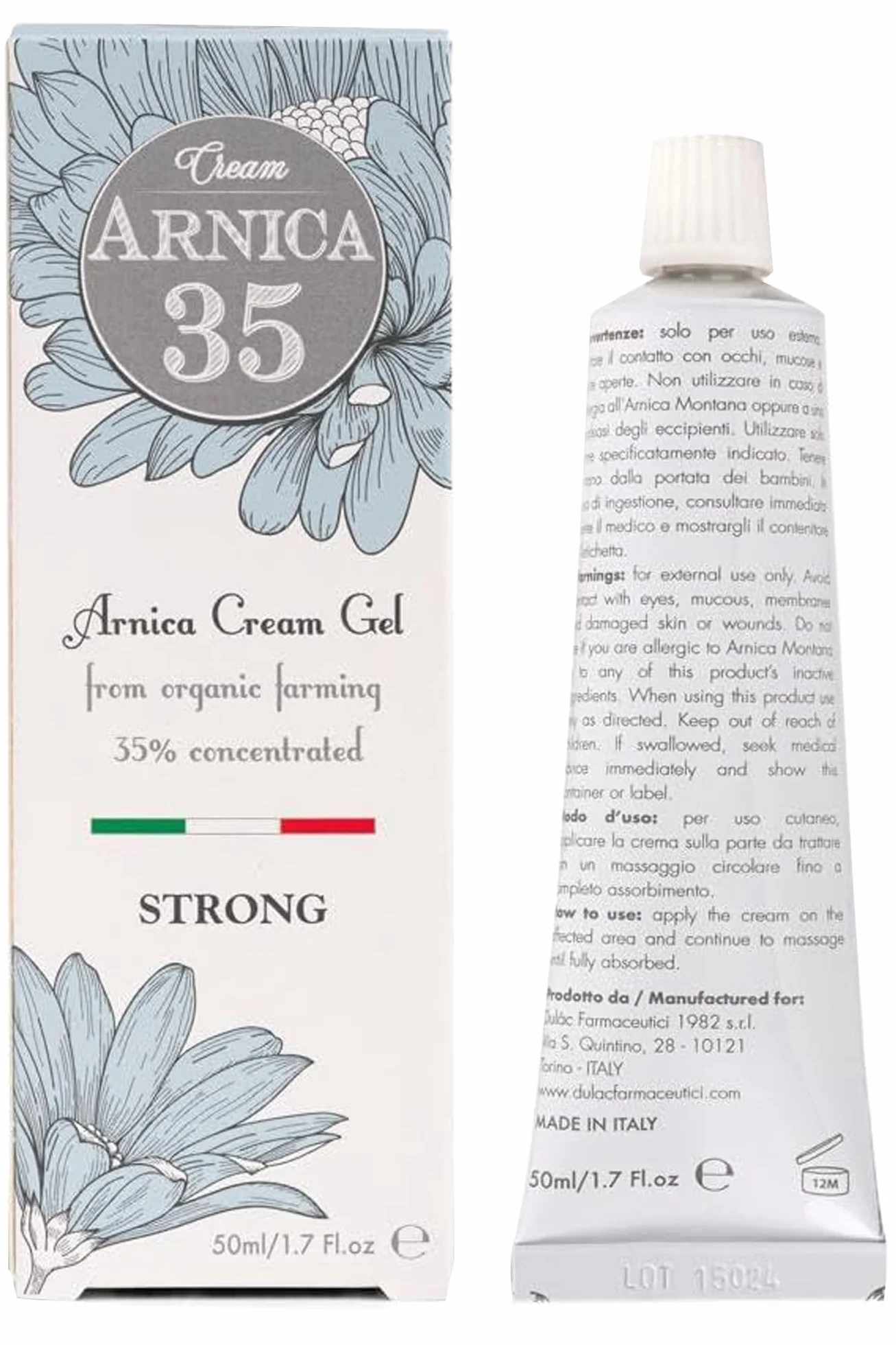 Dulàc Farmaceutici 1982 Arnica 35 Żel Kojący, 50 ml