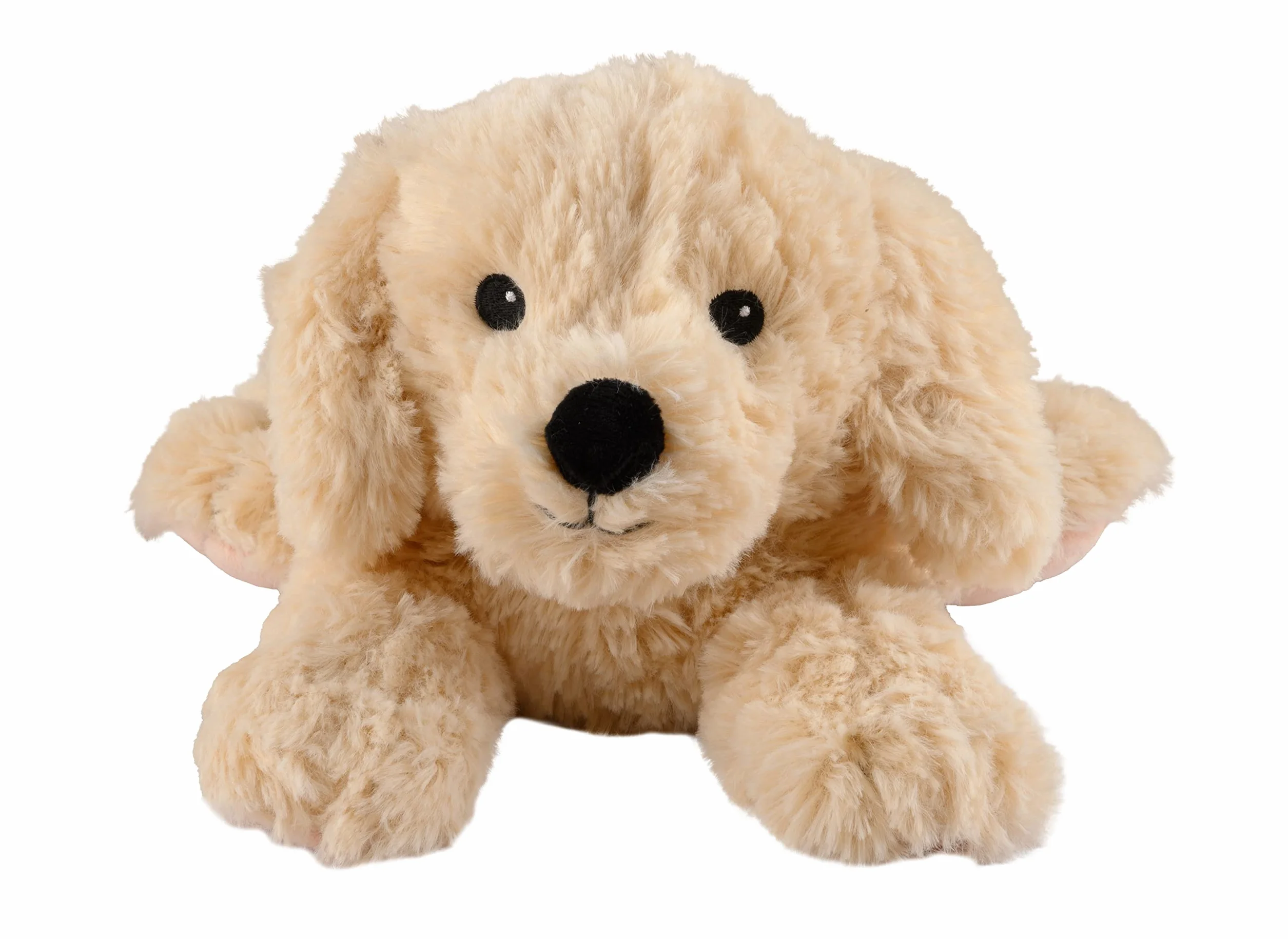 Warmies® poduszka rozgrzewająca/maskotka ''Golden Retriever'' z wyjmowanym wypełnieniem z prosa i lawendy 35cm 750g, beżowa (ekskluzywny design Warmies dla Greenlife Value)