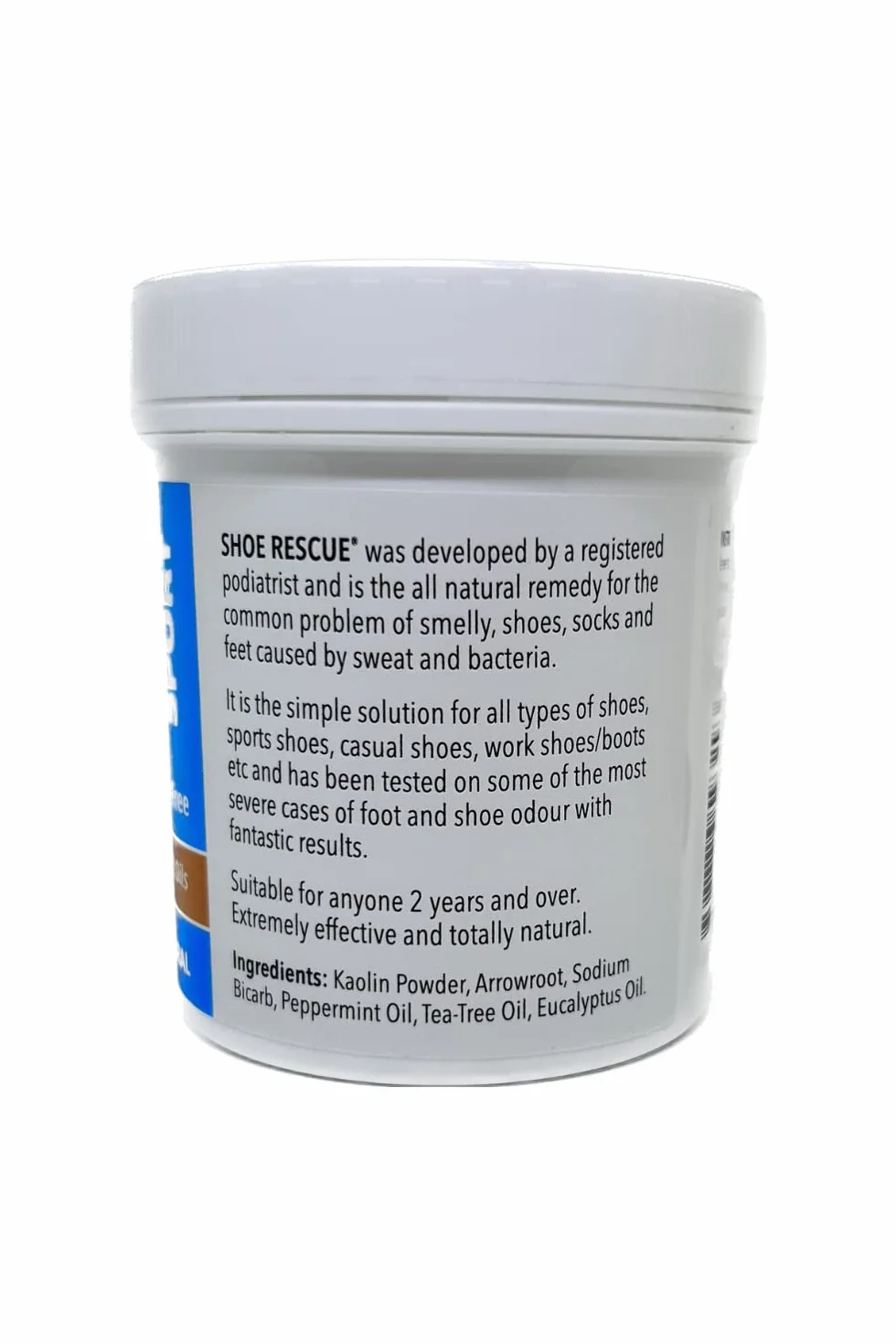 Shoe Rescue Puder do butów i stóp 100 g – naturalny środek do usuwania nieprzyjemnych zapachów