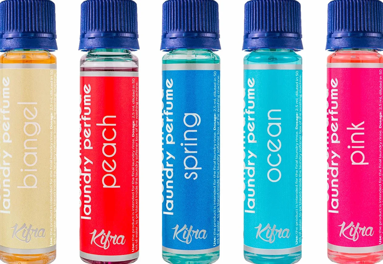 KIFRA Skoncentrowane perfumy do prania Ocean Spring Pink Biangel Peach 125 ml