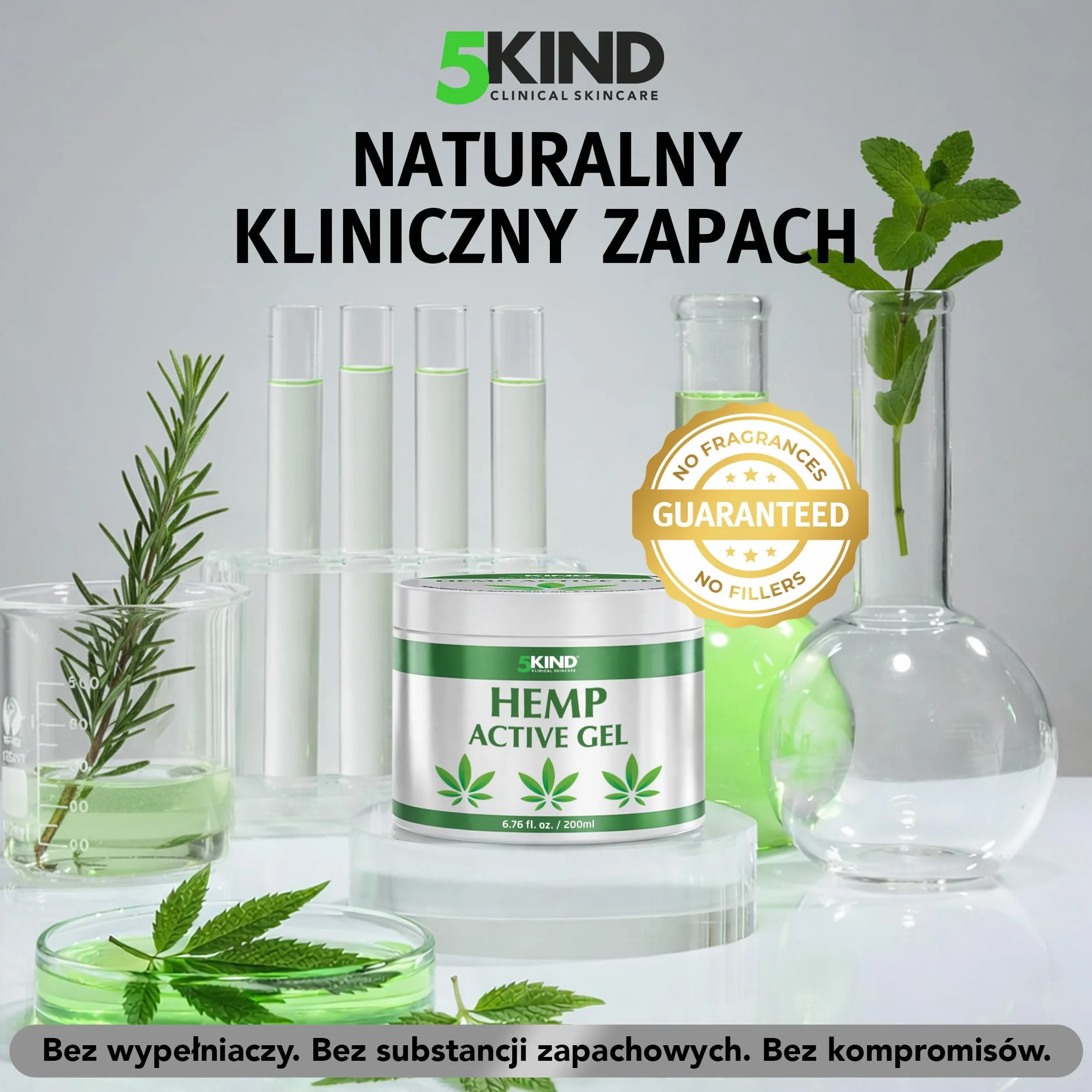 5kind maść z żelu konopnego z konopi 200 ml – wysoka dawka żelu konopnego – uspokaja stawy i mięśnie, stopy, kolana, kark, ramiona, plecy i zakwasy, żel z naturalnymi ekstraktami