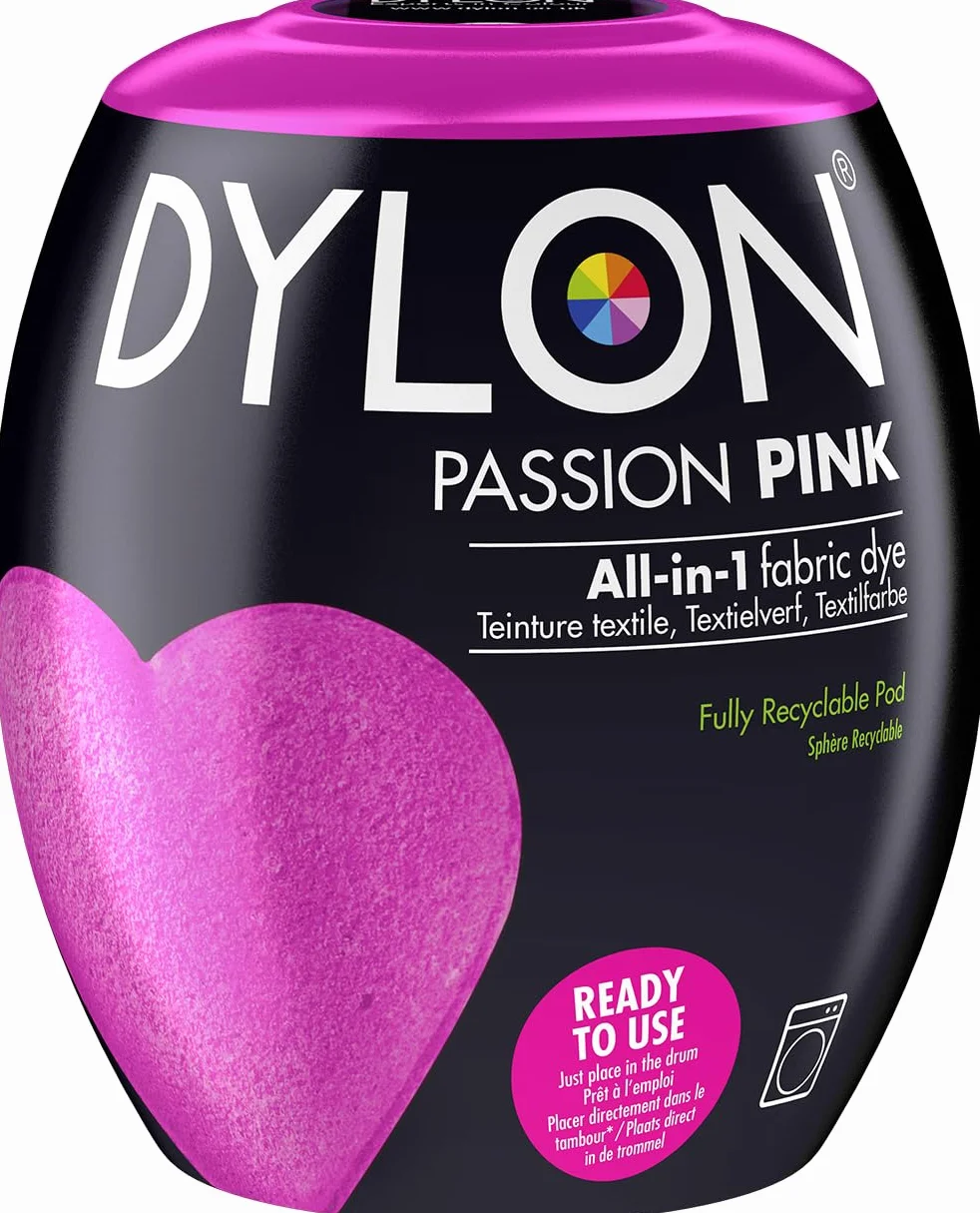 Dylon Machine Dye Pod Passion Pink 350 g