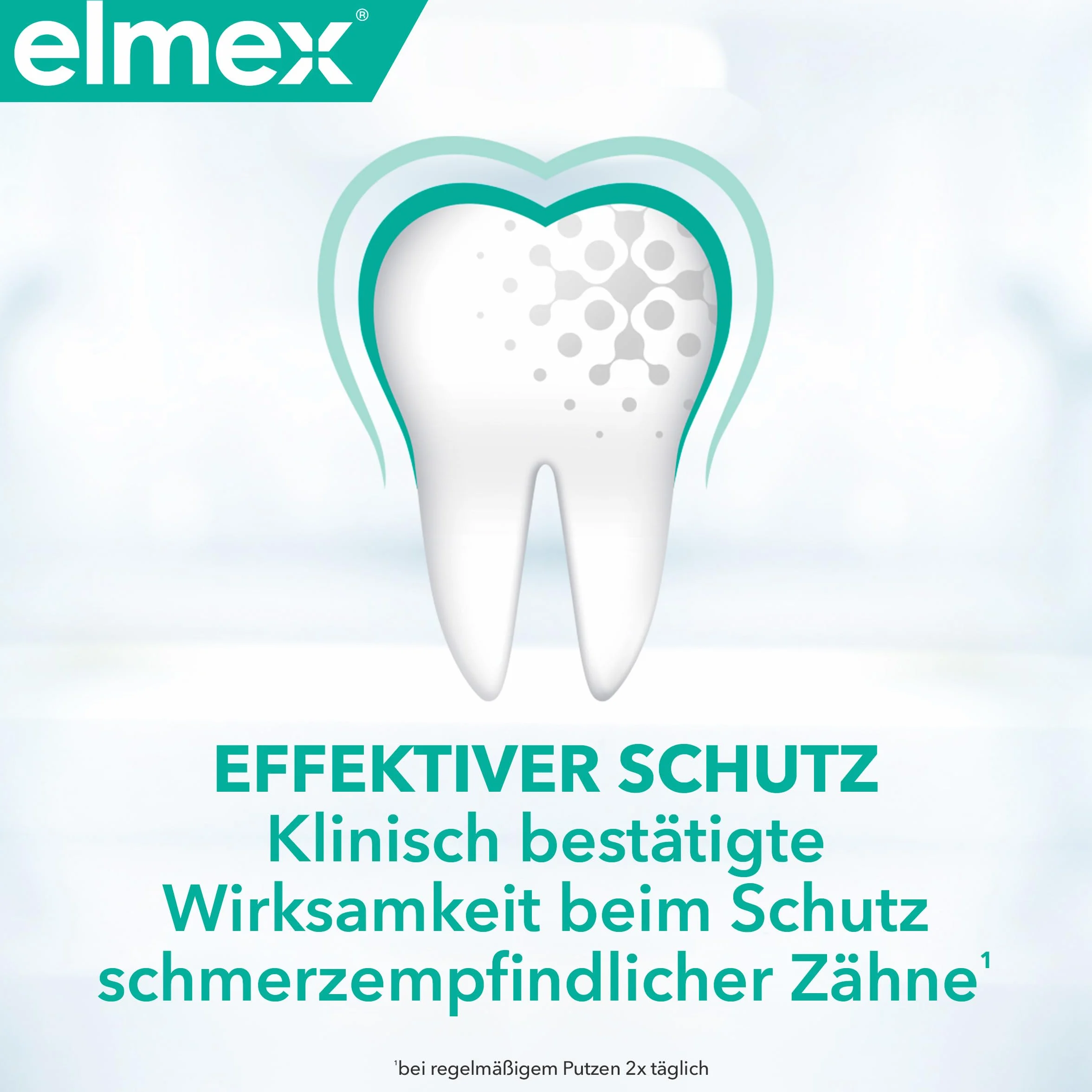 elmex Pasta do zębów Sensitive 2 x 75 ml – delikatne czyszczenie zębów i ochrona wrażliwych na ból zębów – klinicznie potwierdzona dla silnych zębów i przeciw próchnicy