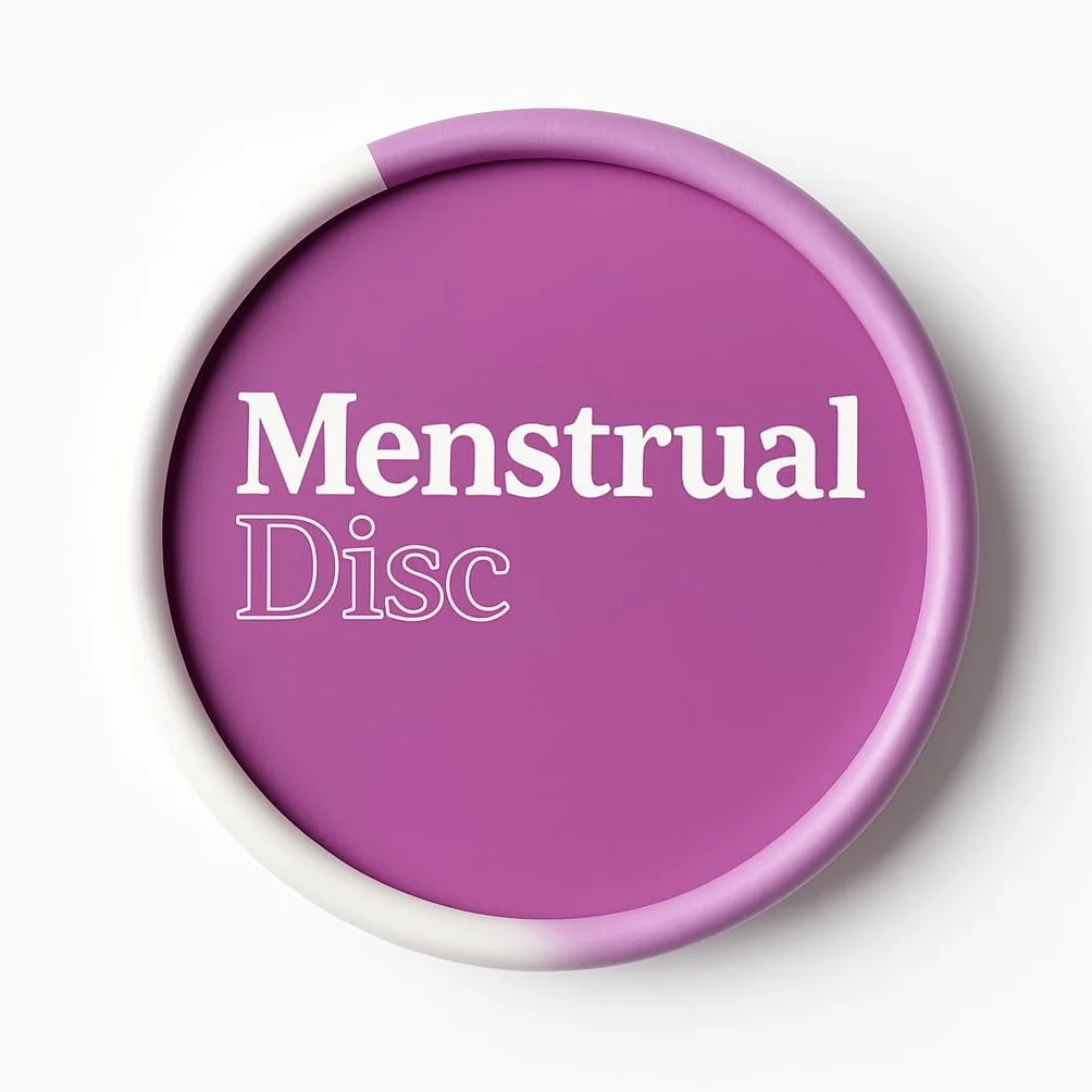Krążek menstruacyjny wielokrotnego użytku, 100% silikon medyczny, przyjemny w rozmiarach S i L, ochrona 12 godzin, nadaje się do silnego przepływu krwi, nie uciska, przyjazny dla środowiska
