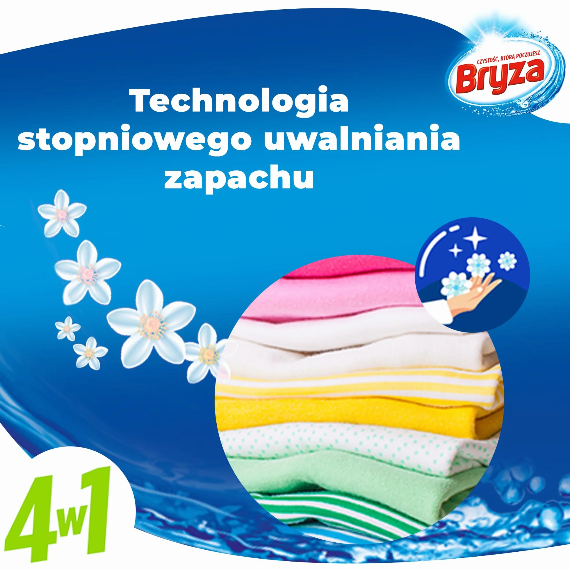 Bryza Kapsułki do Prania 50 Sztuk