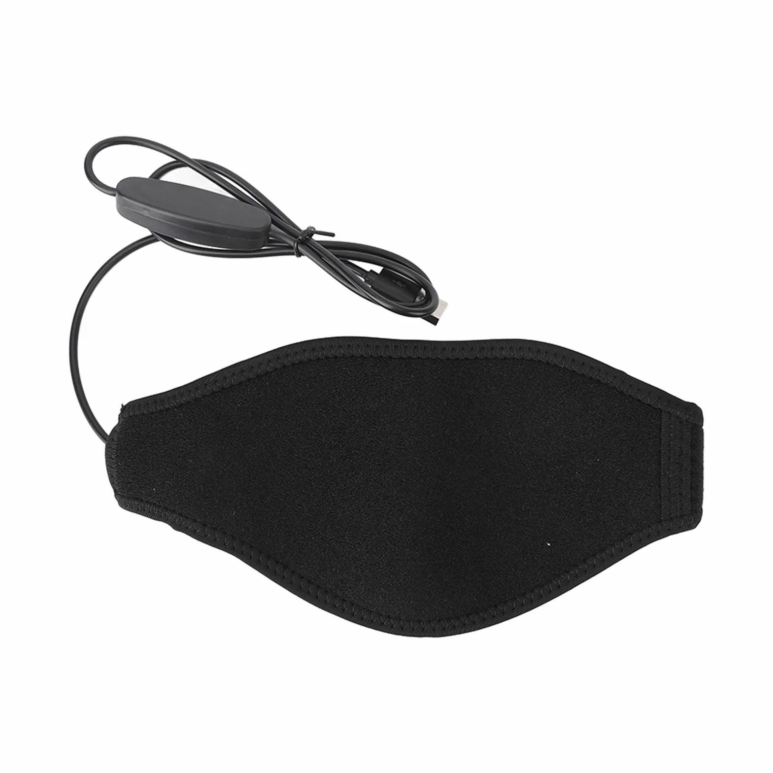 Masażer pleców szyi i ramion z ciepłem, podgrzewany masażer szyi 5-biegowy masaż wibracyjny zmywalny USB podgrzewany owijka na szyję do użytku domowego pracy biurowej