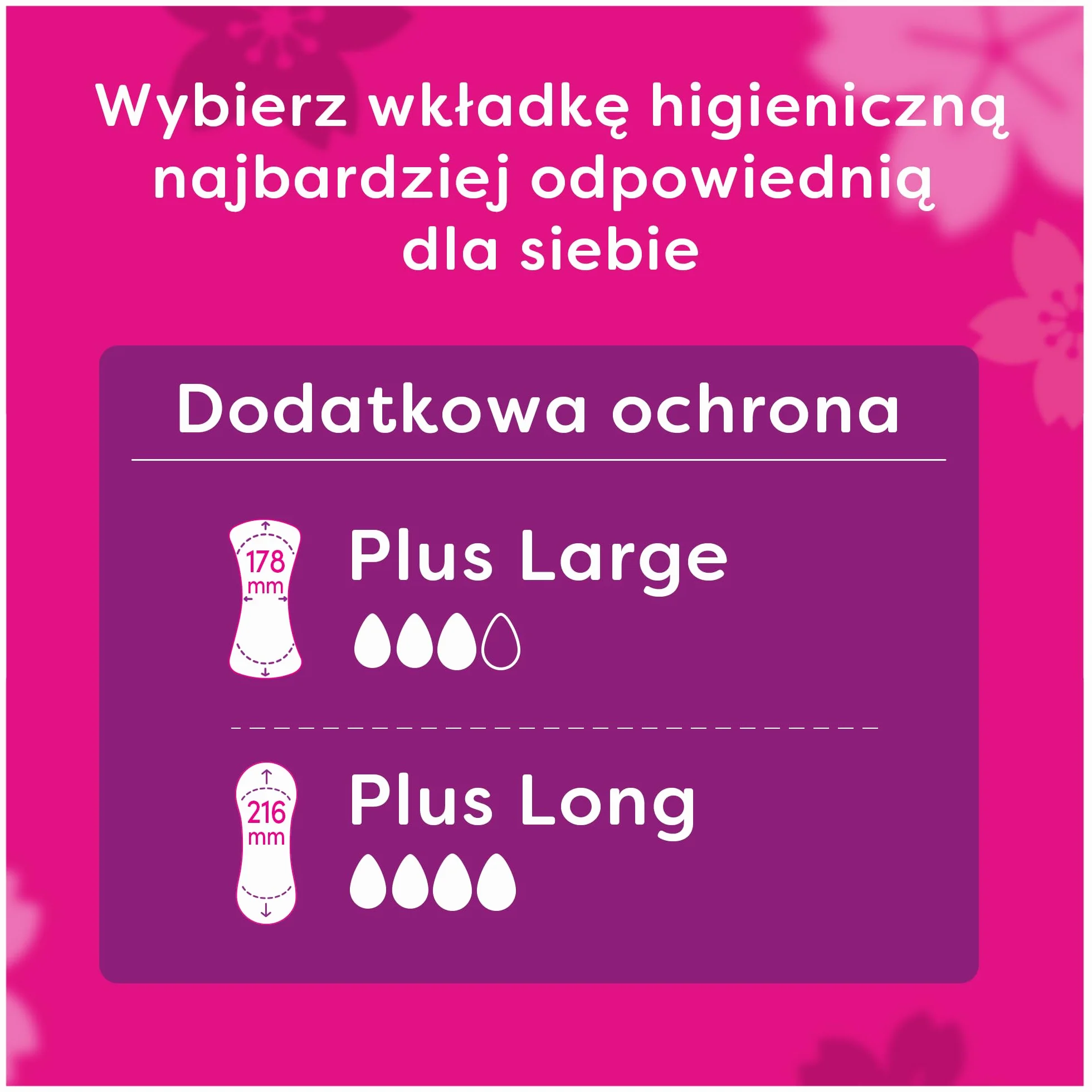 Carefree Plus Large Wkładki higieniczne 64 szt. chłonne ochrona przed wilgocią
