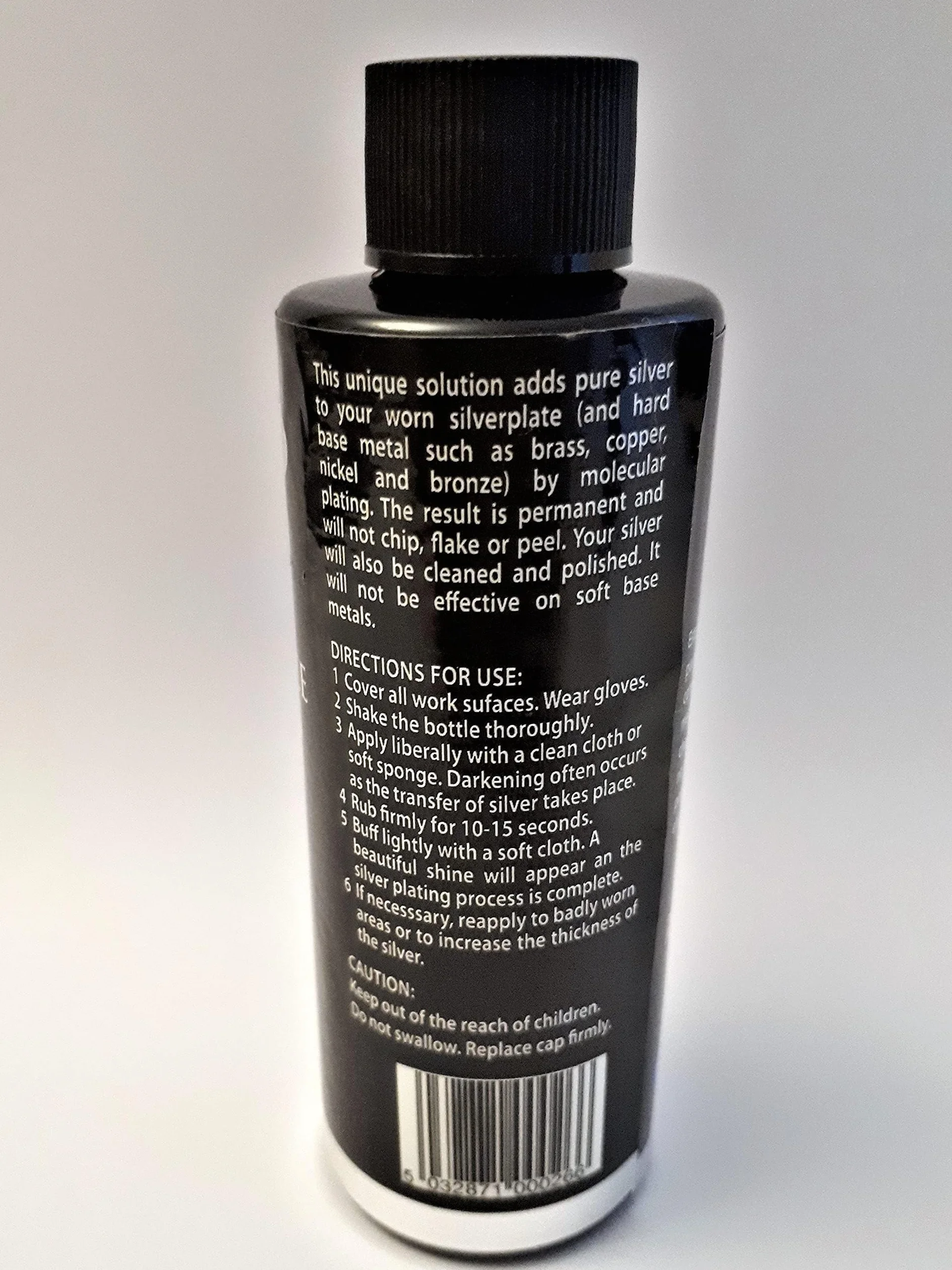 Nushine Silver roztwór do pielęgnacji srebra 100 ml – zawiera czyste srebro (idealny do zniszczonego srebra)