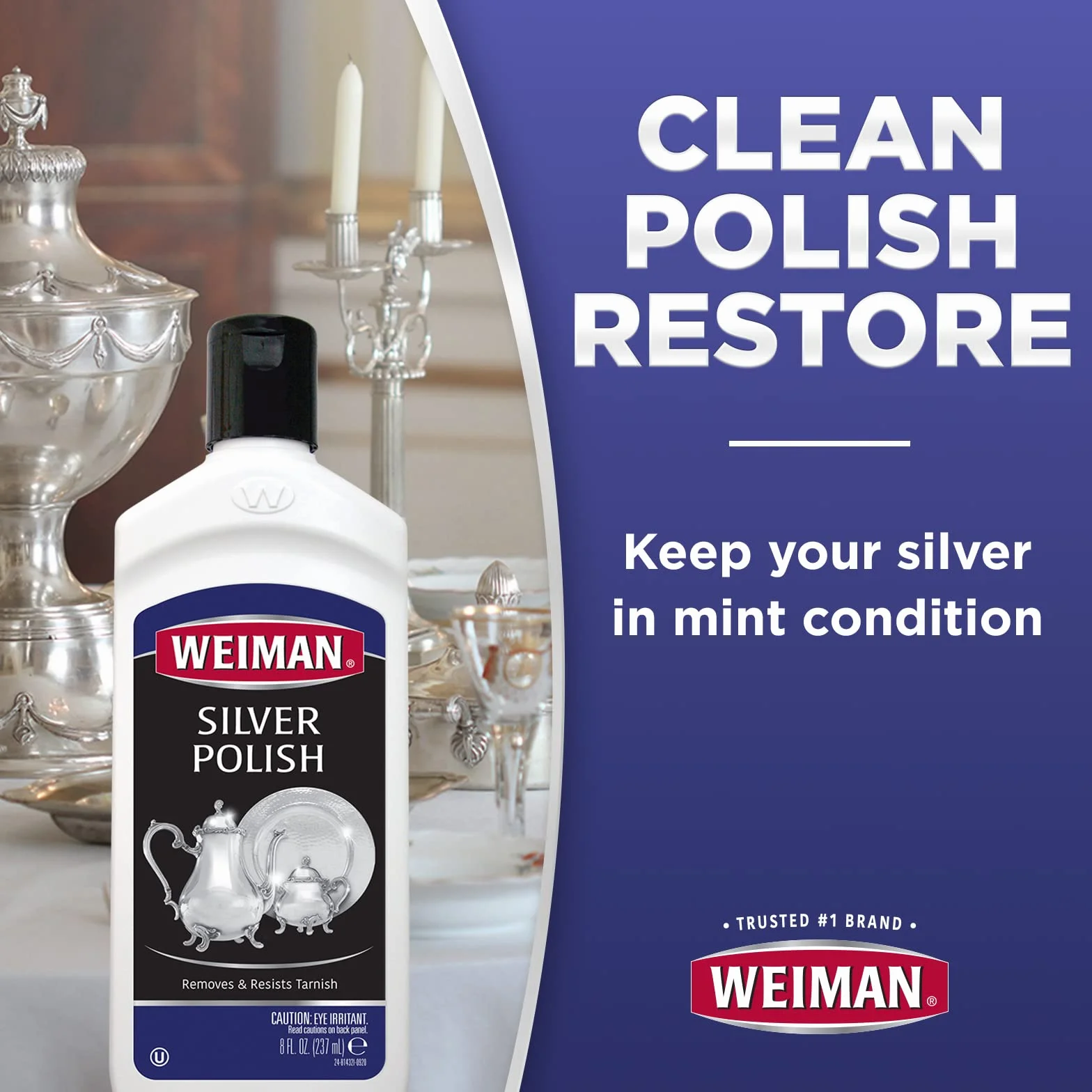 Weiman Silver Polish and Cleaner 237 ml