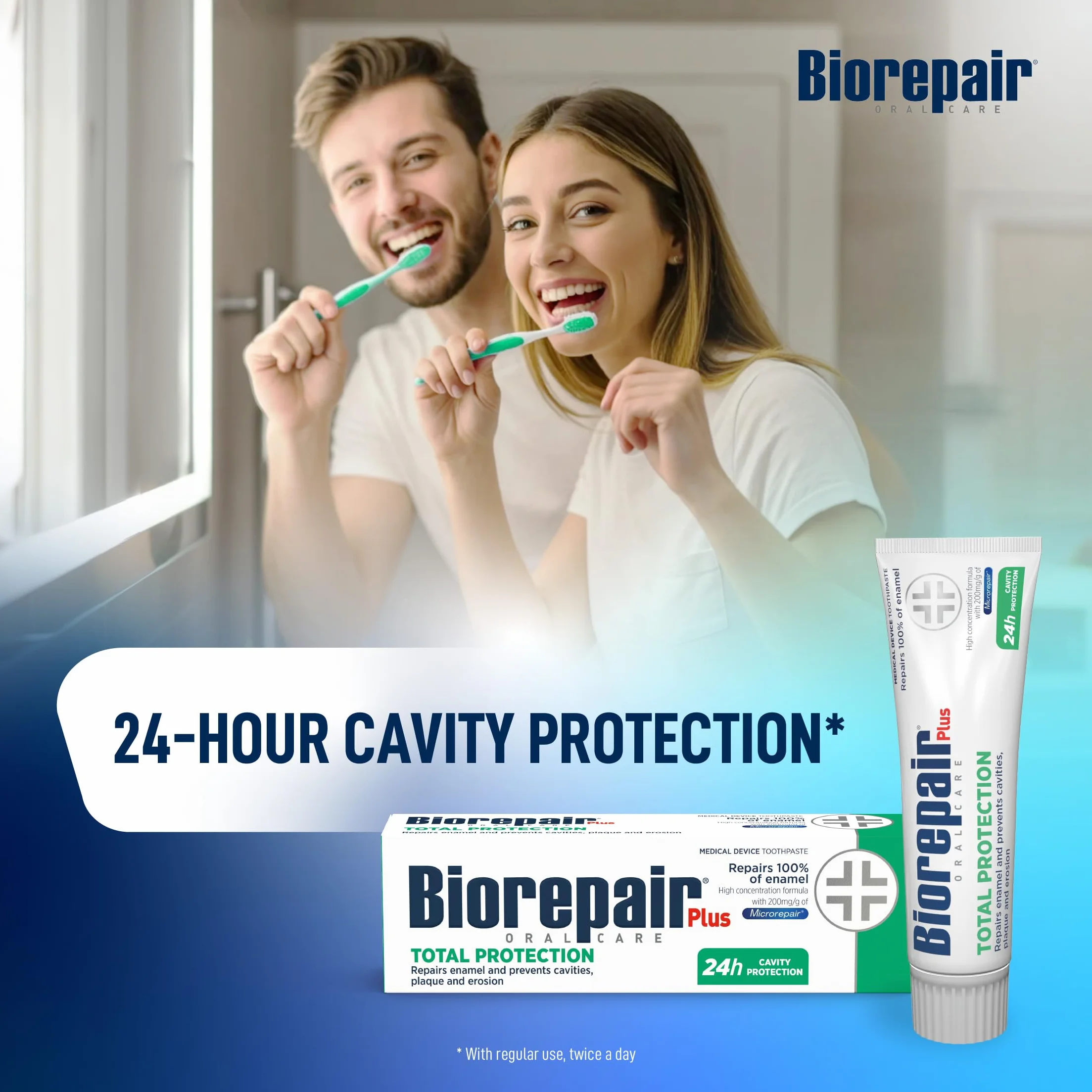 Biorepair Plus Pasta do zębów do codziennego użytku - 75 ml
