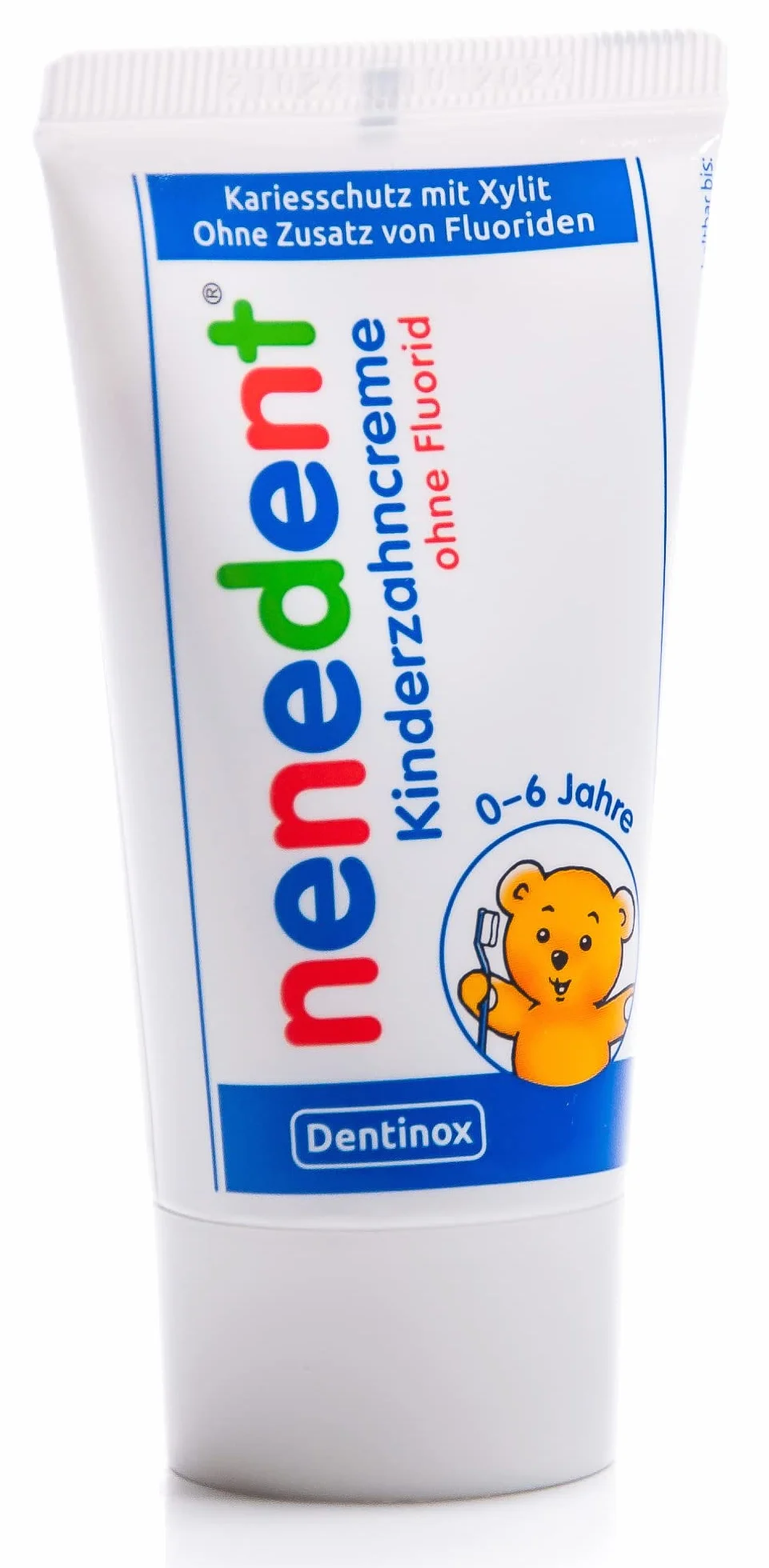 Nenedent Pasta do zębów dla dzieci bez fluoru, 3 x 50 ml